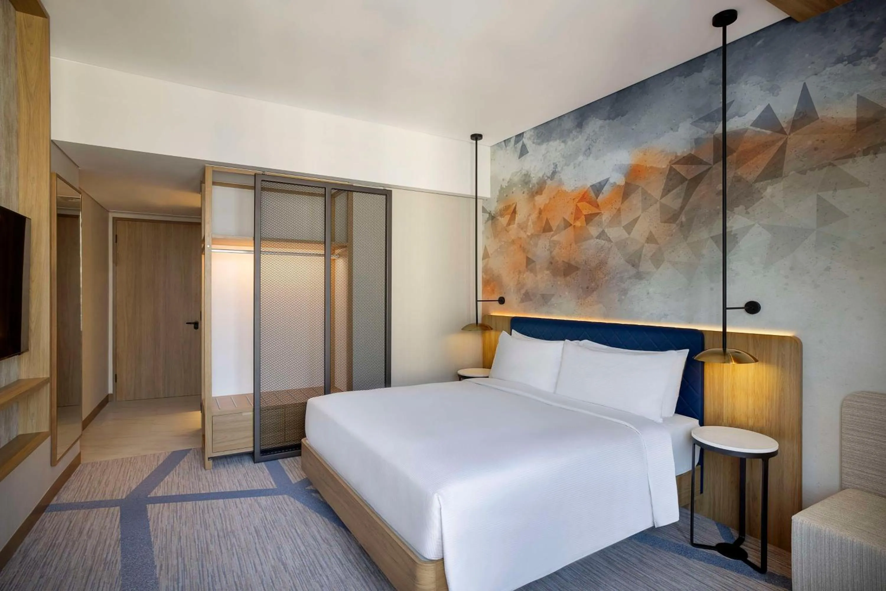 Bed in Hilton Garden Inn Dubai Business Bay