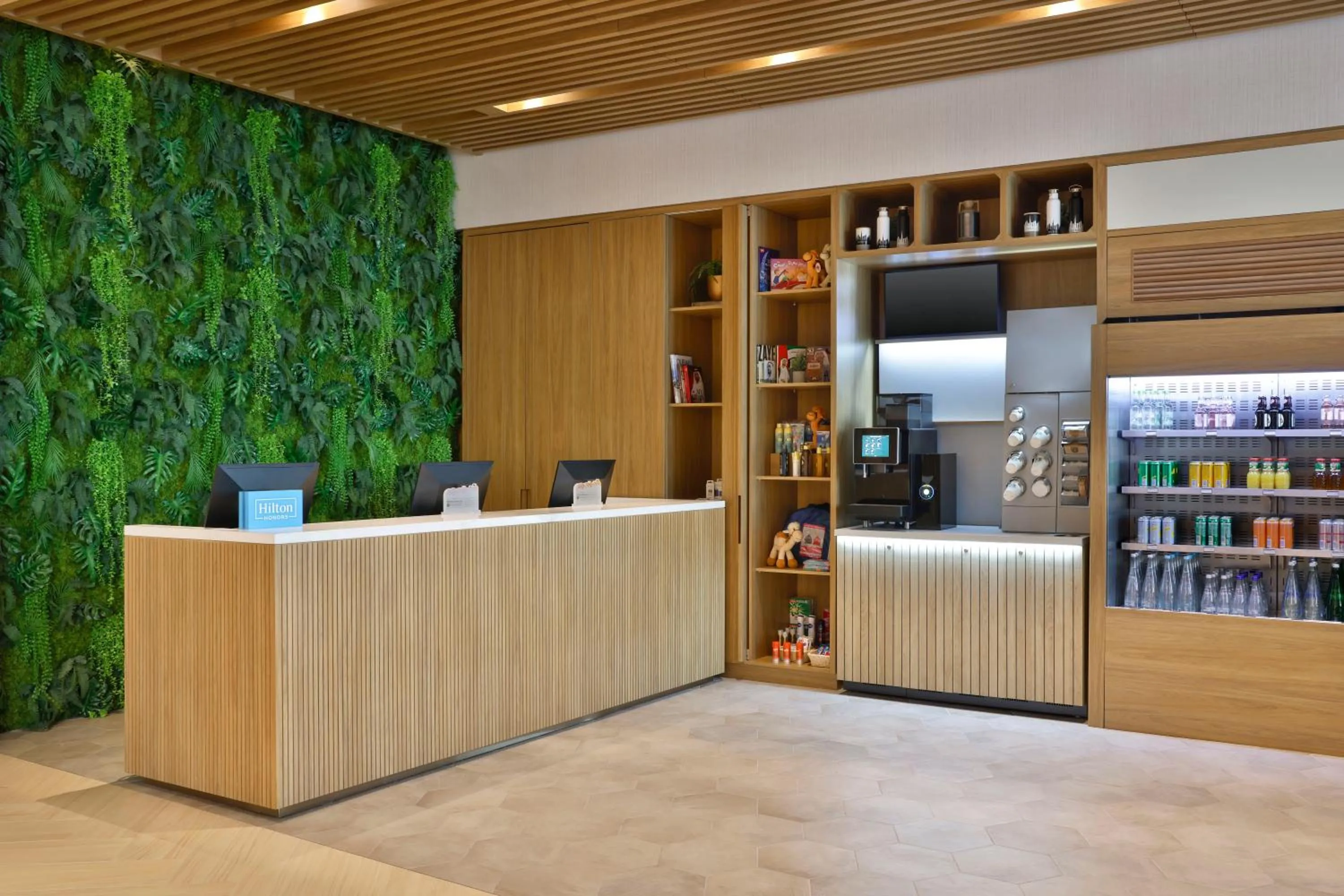 Lobby or reception in Hilton Garden Inn Dubai Business Bay