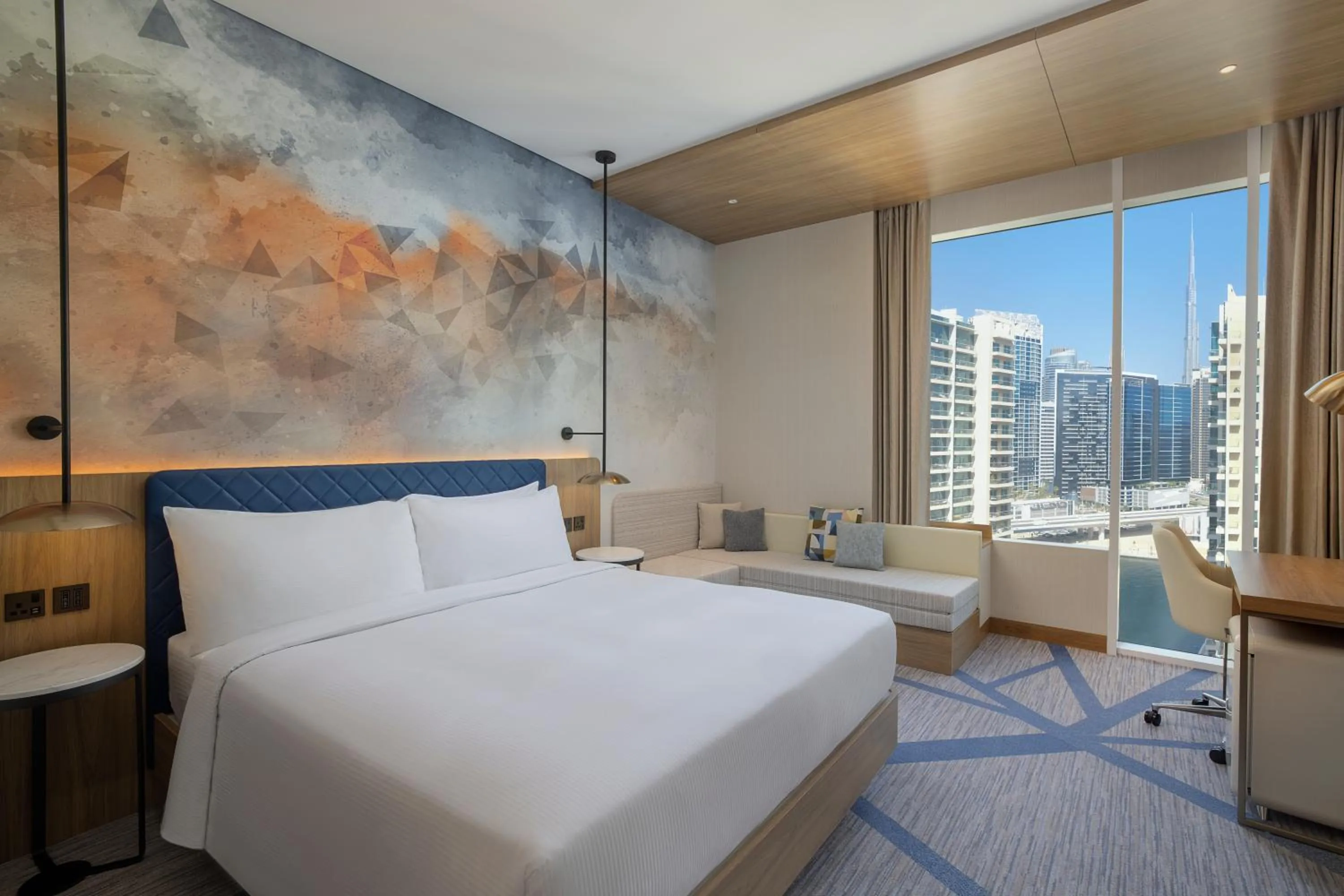 Bedroom, Bed in Hilton Garden Inn Dubai Business Bay