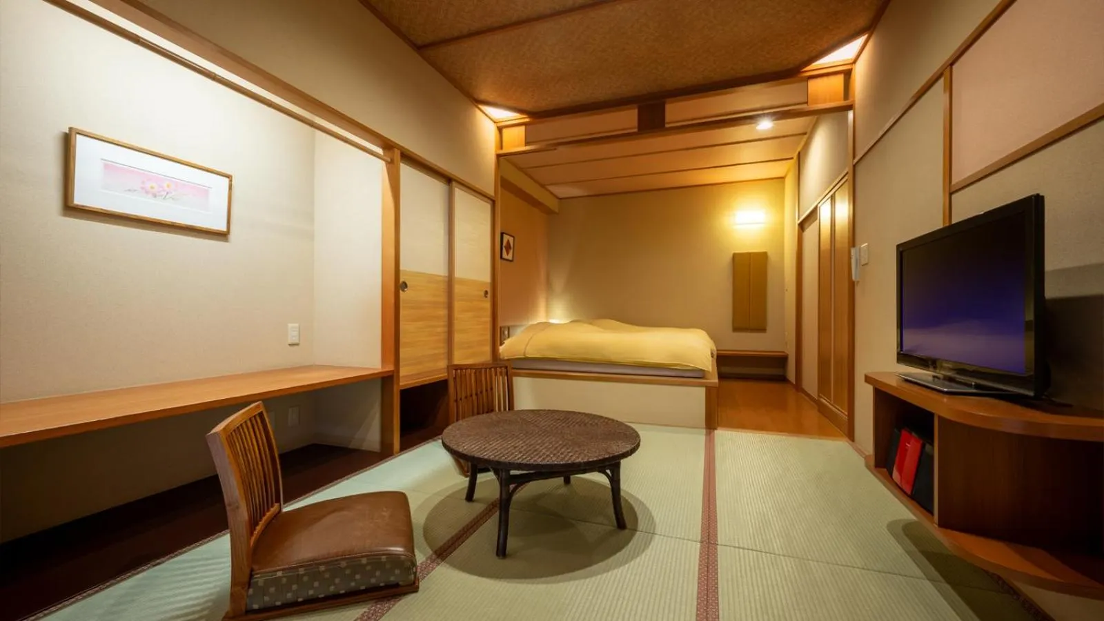 Bed in 游泉志だて