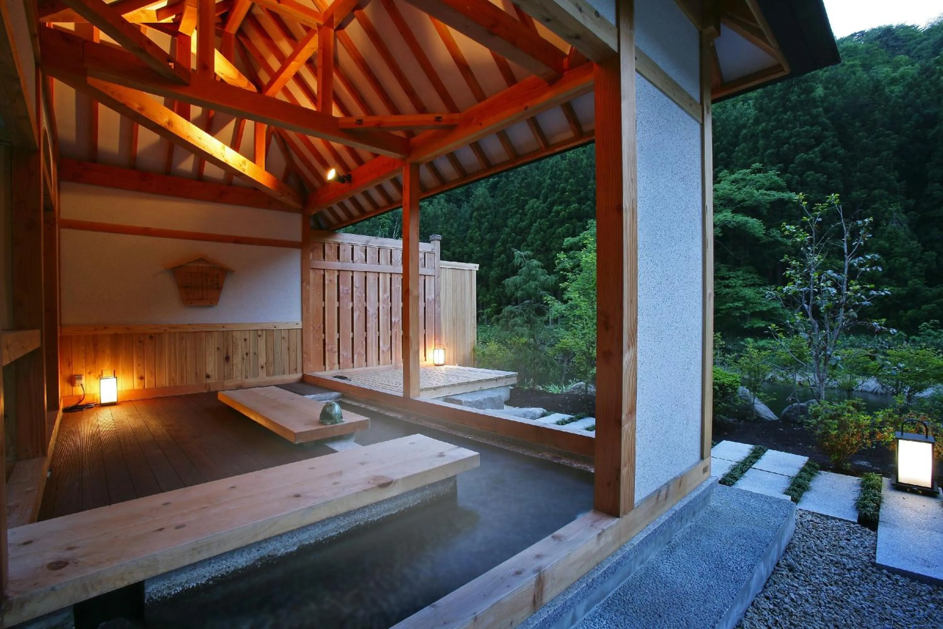 Hot Spring Bath in 游泉志だて
