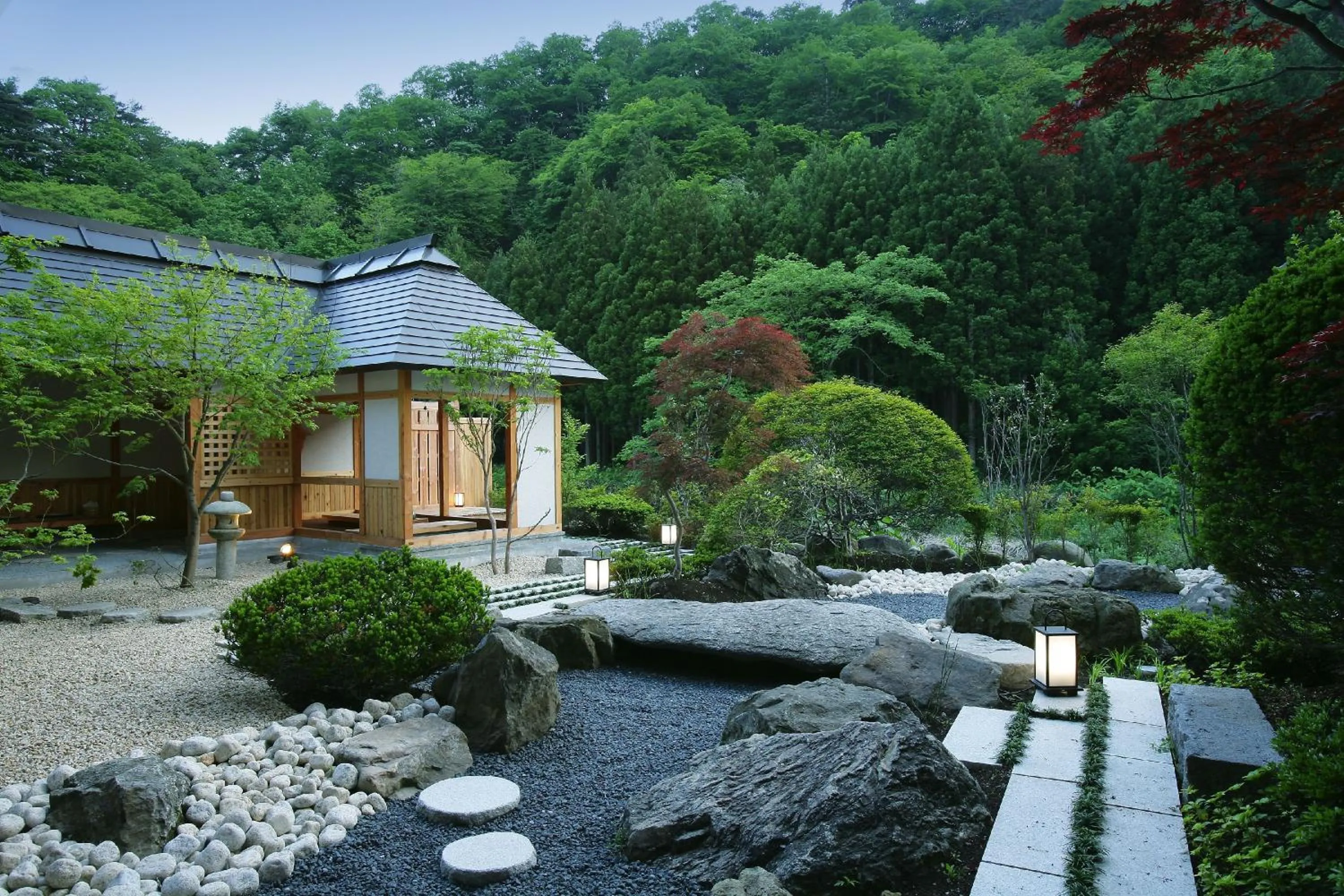 Garden in 游泉志だて