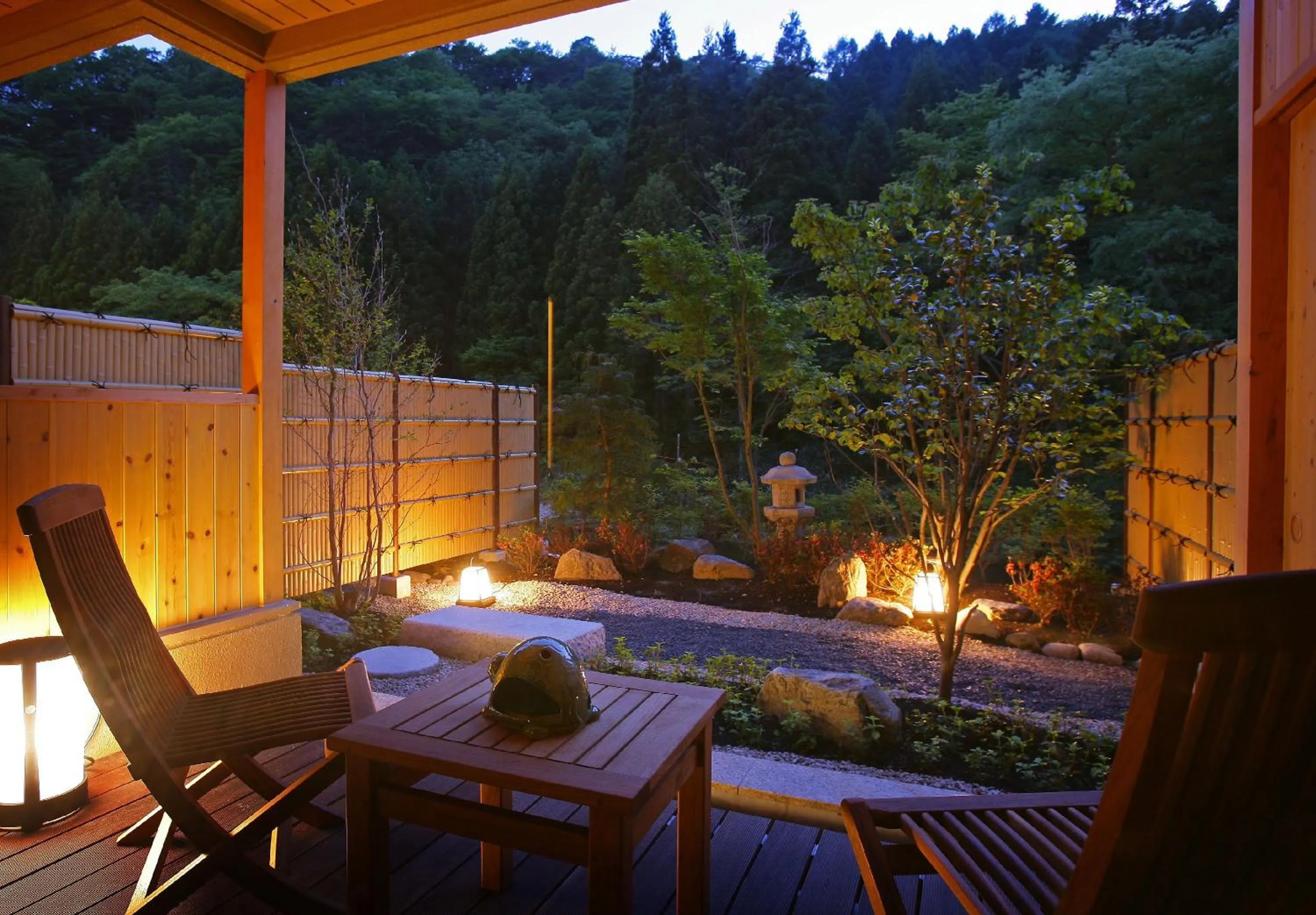 Garden in 游泉志だて