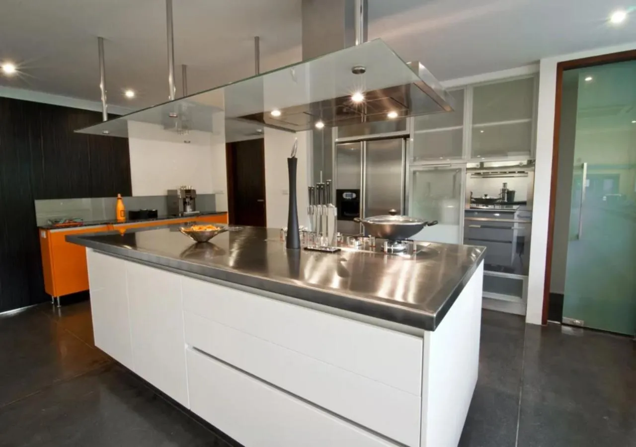 kitchen in Baan Asan