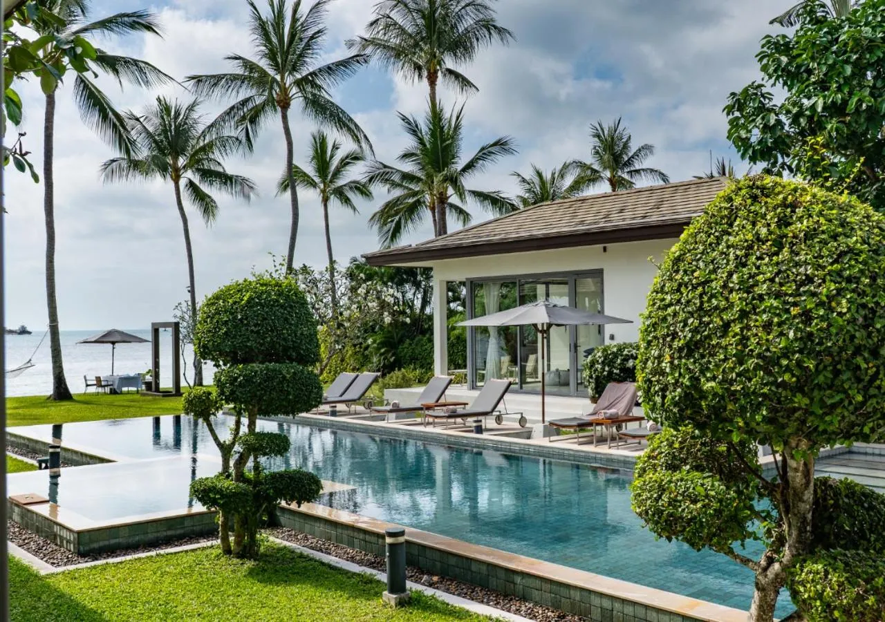 Pool view in Baan Asan