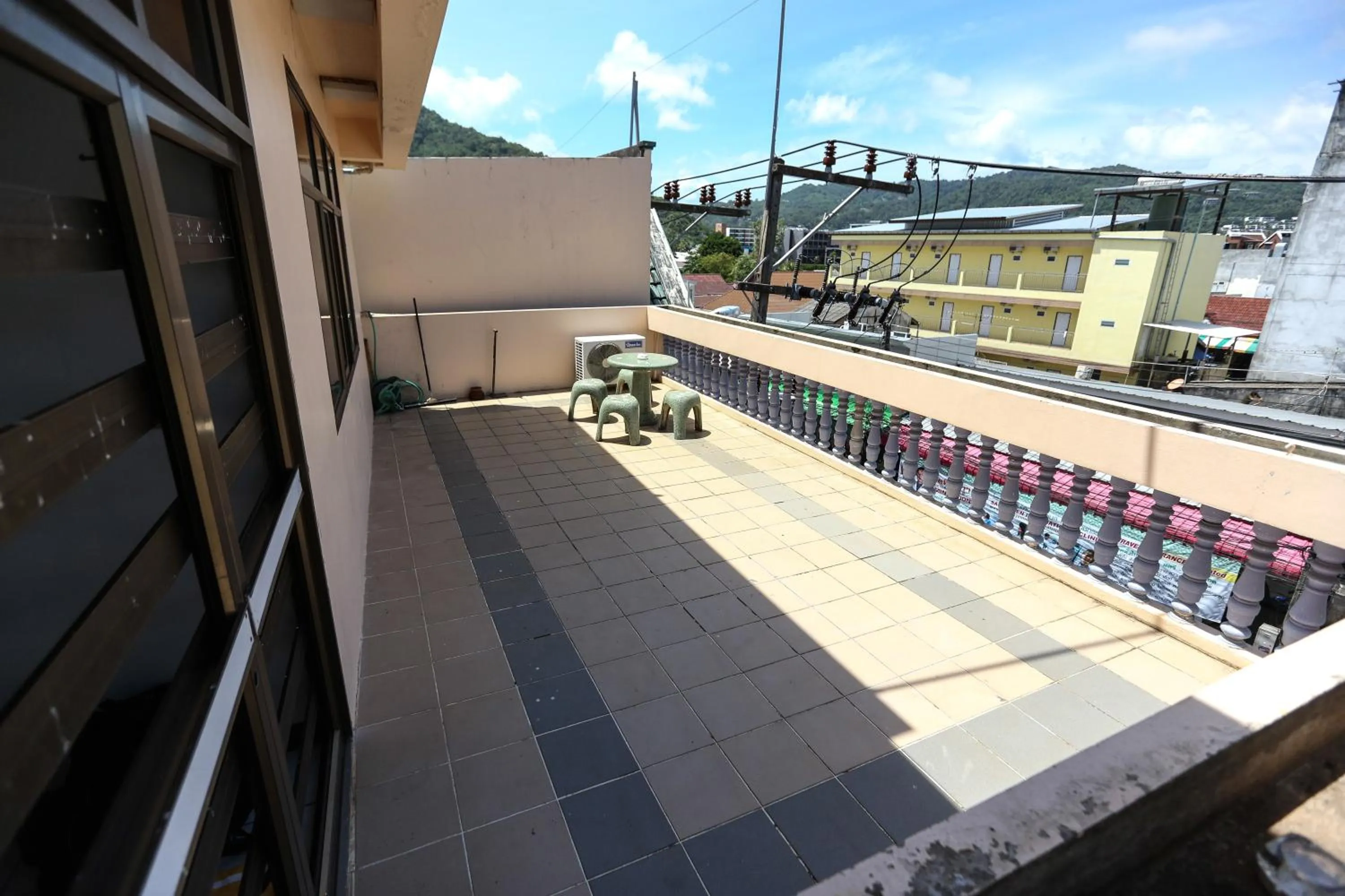 Balcony/Terrace in Little Mermaid Guesthouse & Restaurant