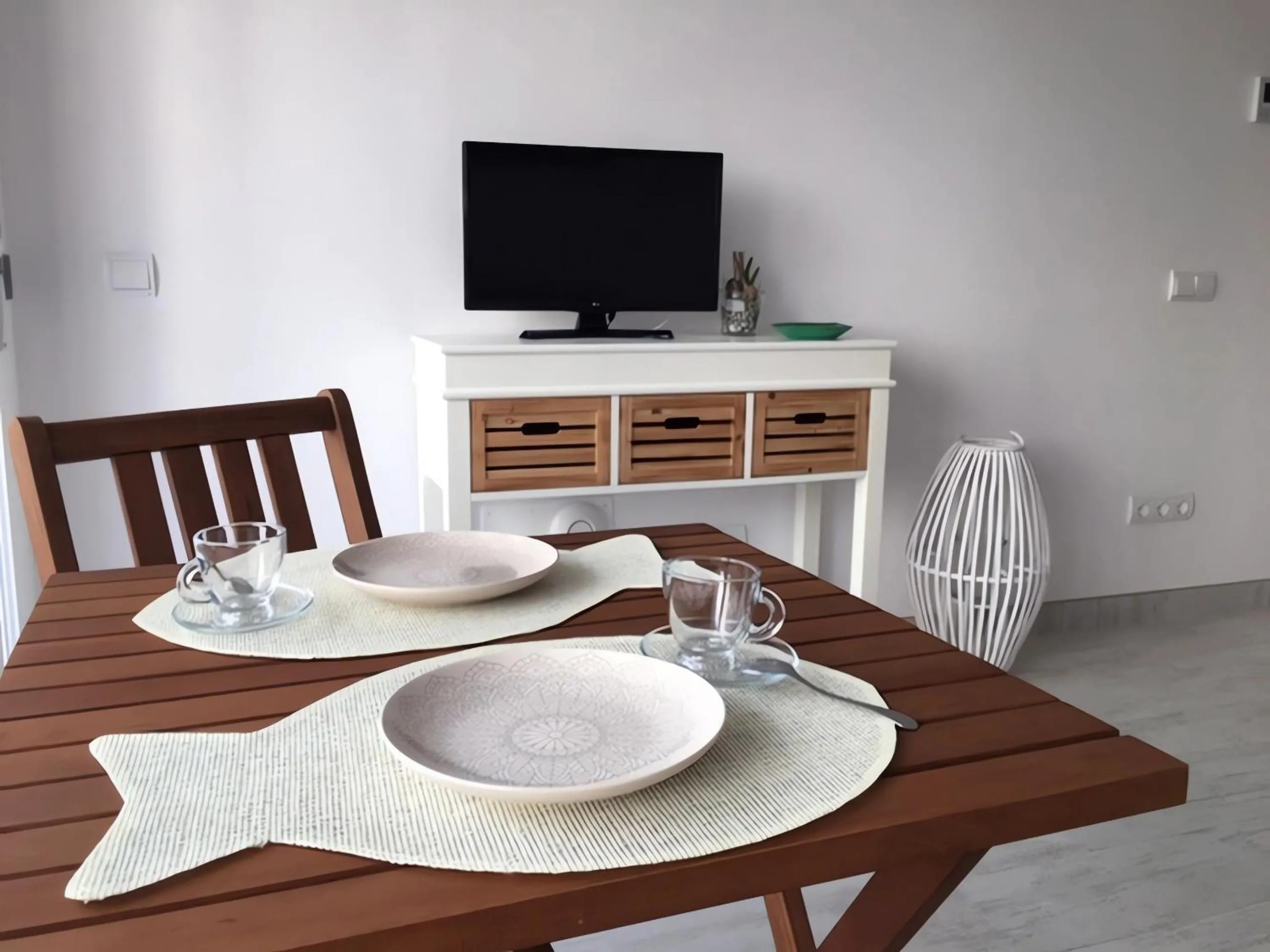 TV and multimedia in Apartamentos Roca Plana - Formentera Break