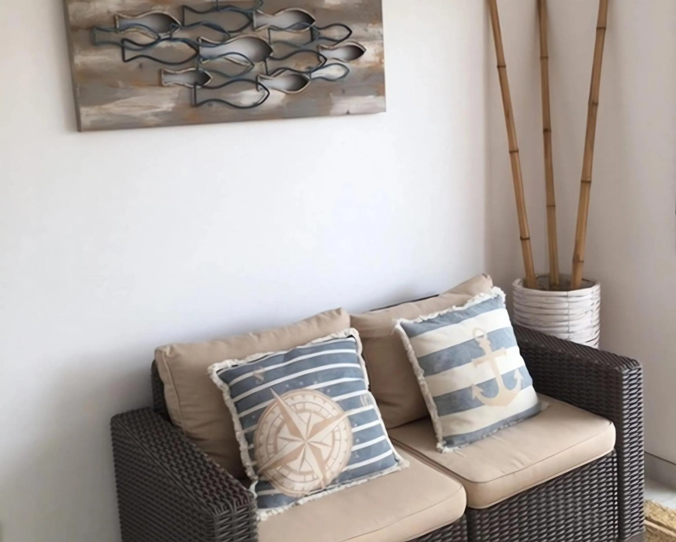 Living room in Apartamentos Roca Plana - Formentera Break
