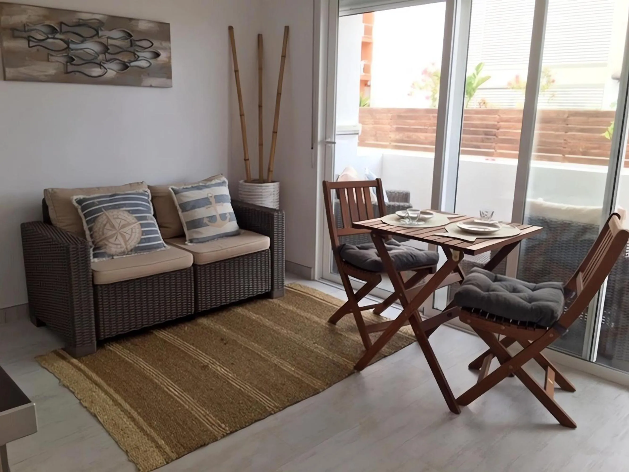 Living room in Apartamentos Roca Plana - Formentera Break