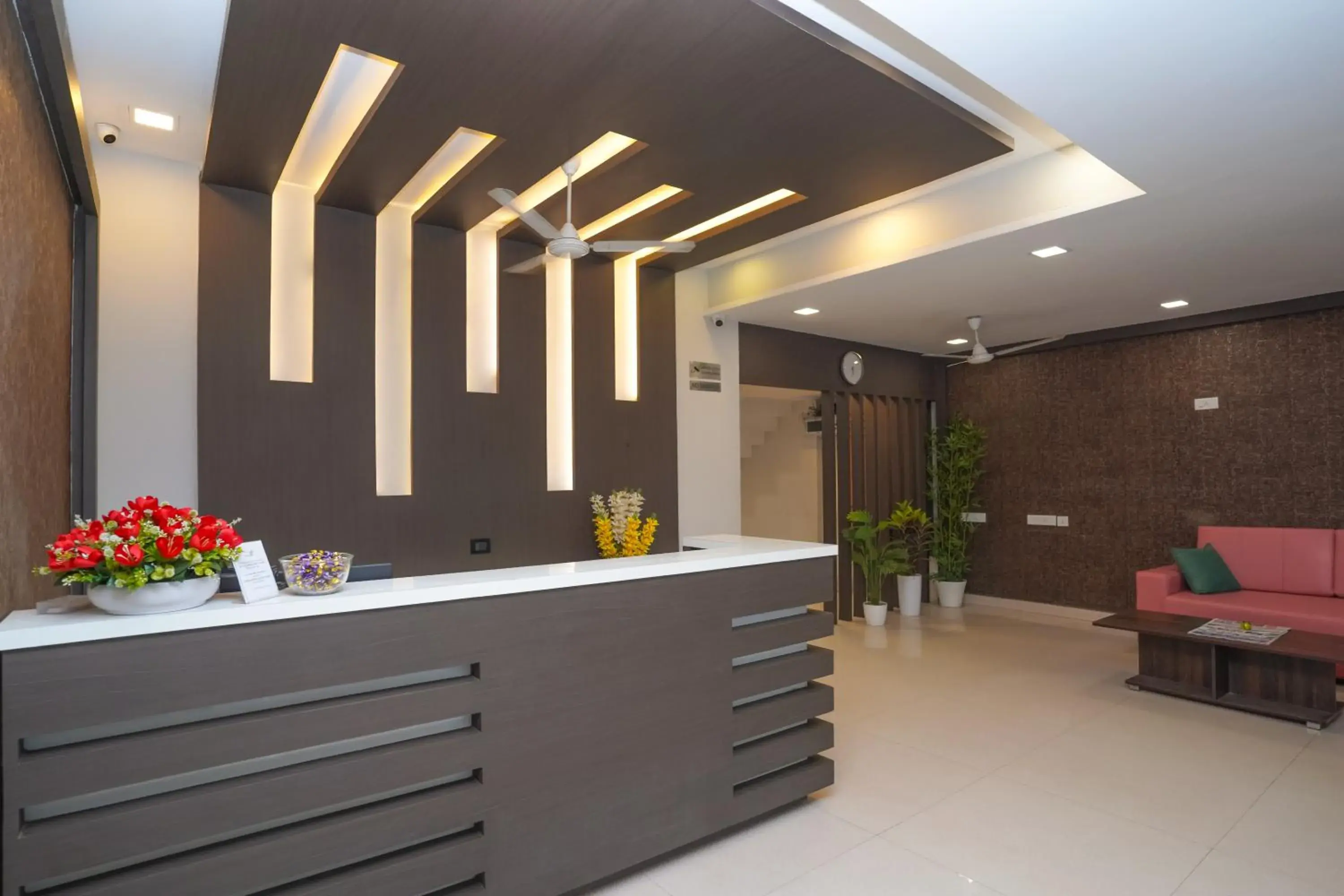 Lobby or reception in Hotel Zain Grande Lobby or reception in Hotel Zain Grande