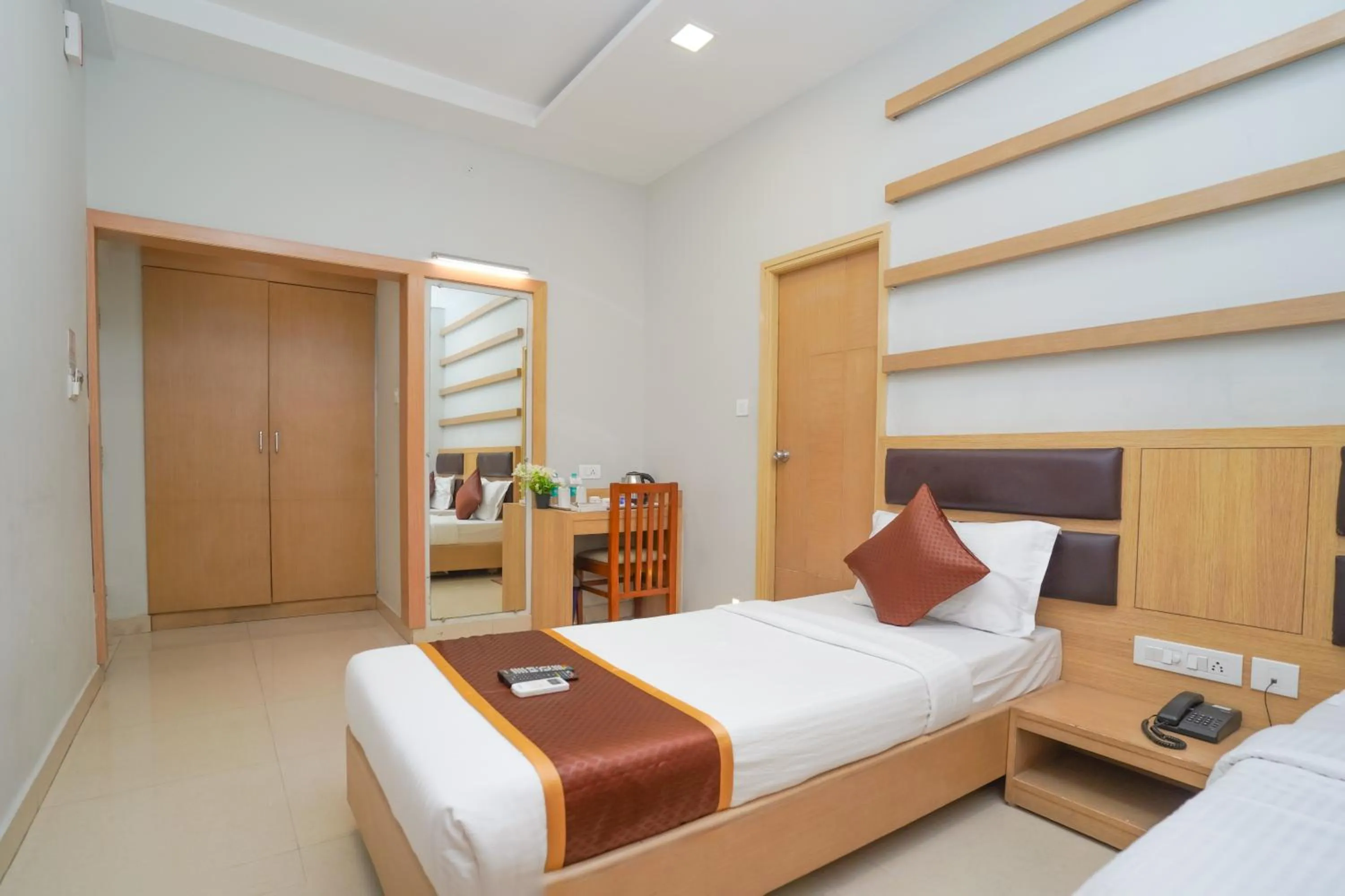 Bed in Hotel Zain Grande