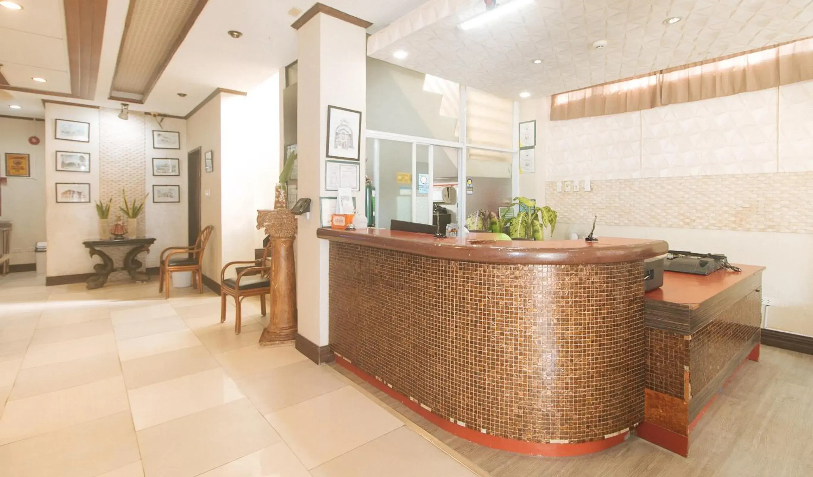 Lobby or reception in RedDoorz Plus New Era Budget Hotel Mabolo former RedDoorz near Landers Superstore Cebu City Lobby or reception in RedDoorz Plus New Era Budget Hotel Mabolo former RedDoorz near Landers Superstore Cebu City