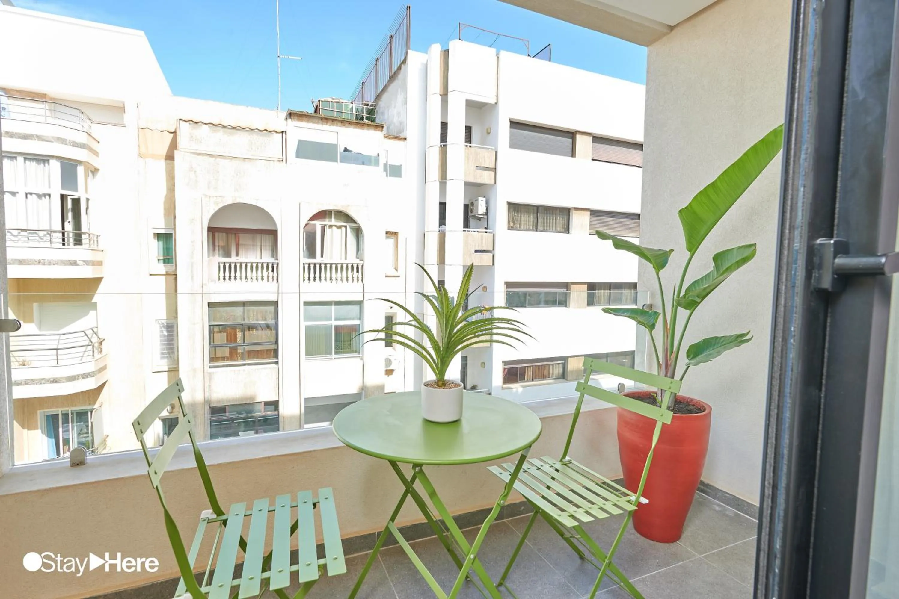 Balcony/Terrace in Stayhere Rabat - Agdal 4 - Hotel