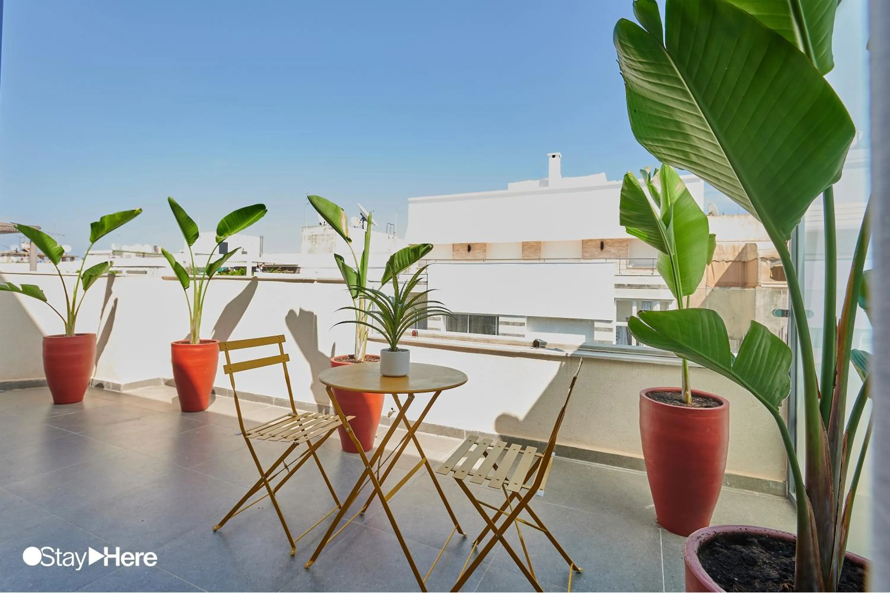Balcony/Terrace in Stayhere Rabat - Agdal 4 - Hotel