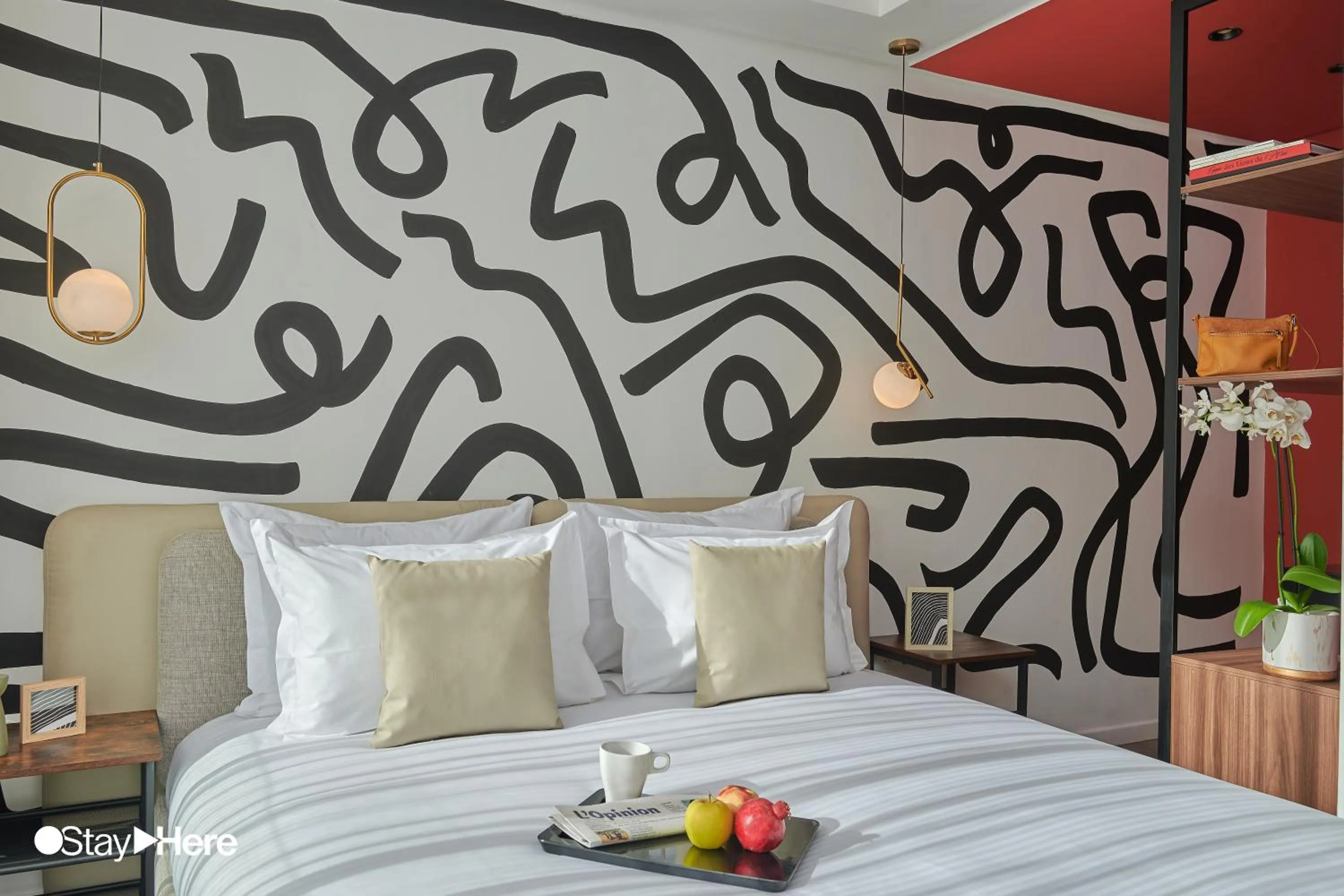 Bed in Stayhere Rabat - Agdal 4 - Hotel