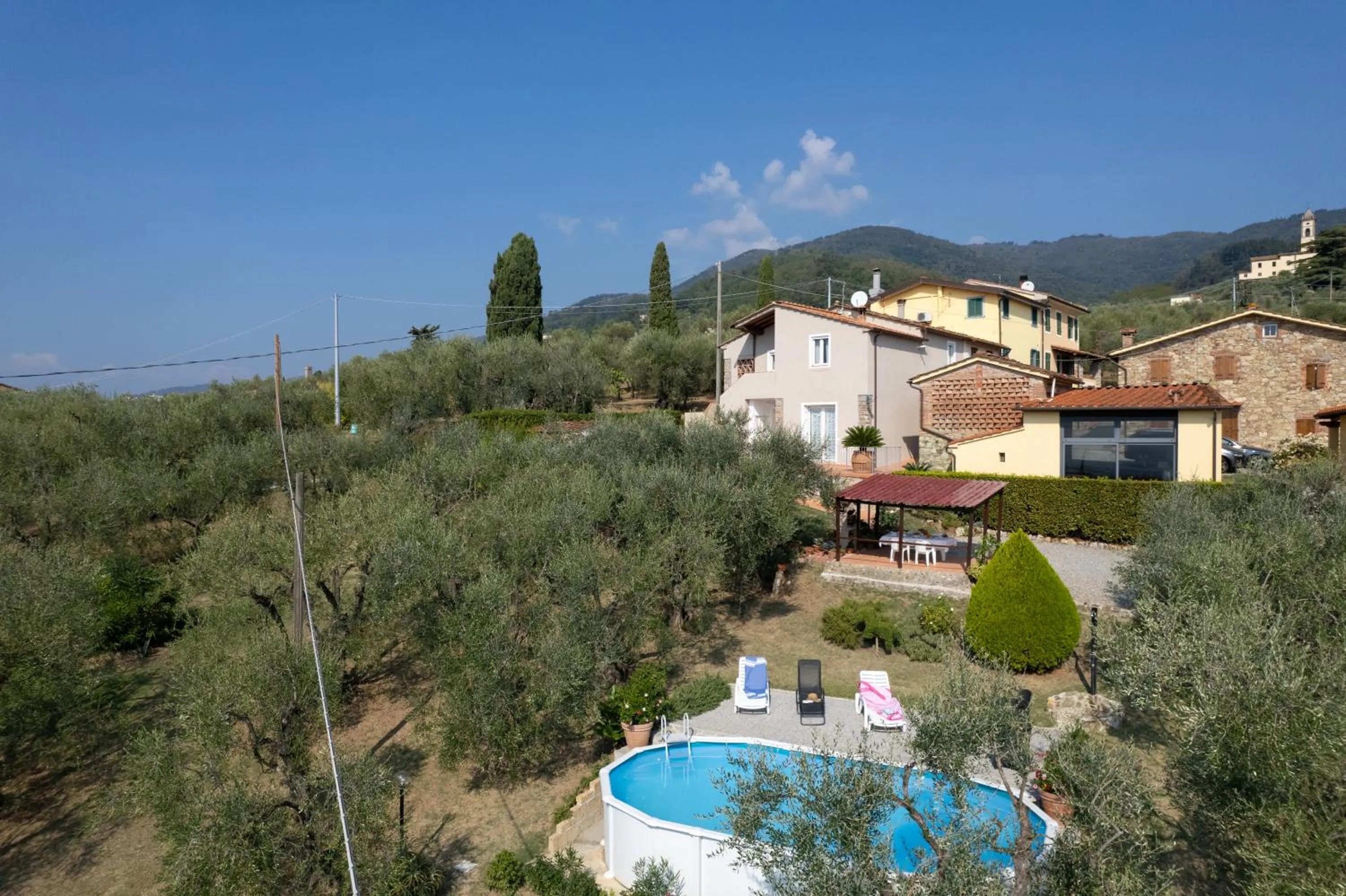 Bird's eye view in Casa Mony