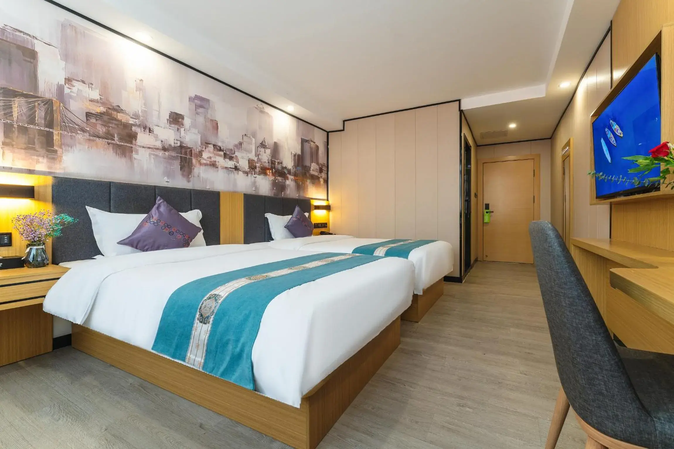 Selected Twin Room - single occupancy in Amemouillage Inn - Guangzhou Railway Station Xicun Metro Station Selected Twin Room - single occupancy in Amemouillage Inn - Guangzhou Railway Station Xicun Metro Station