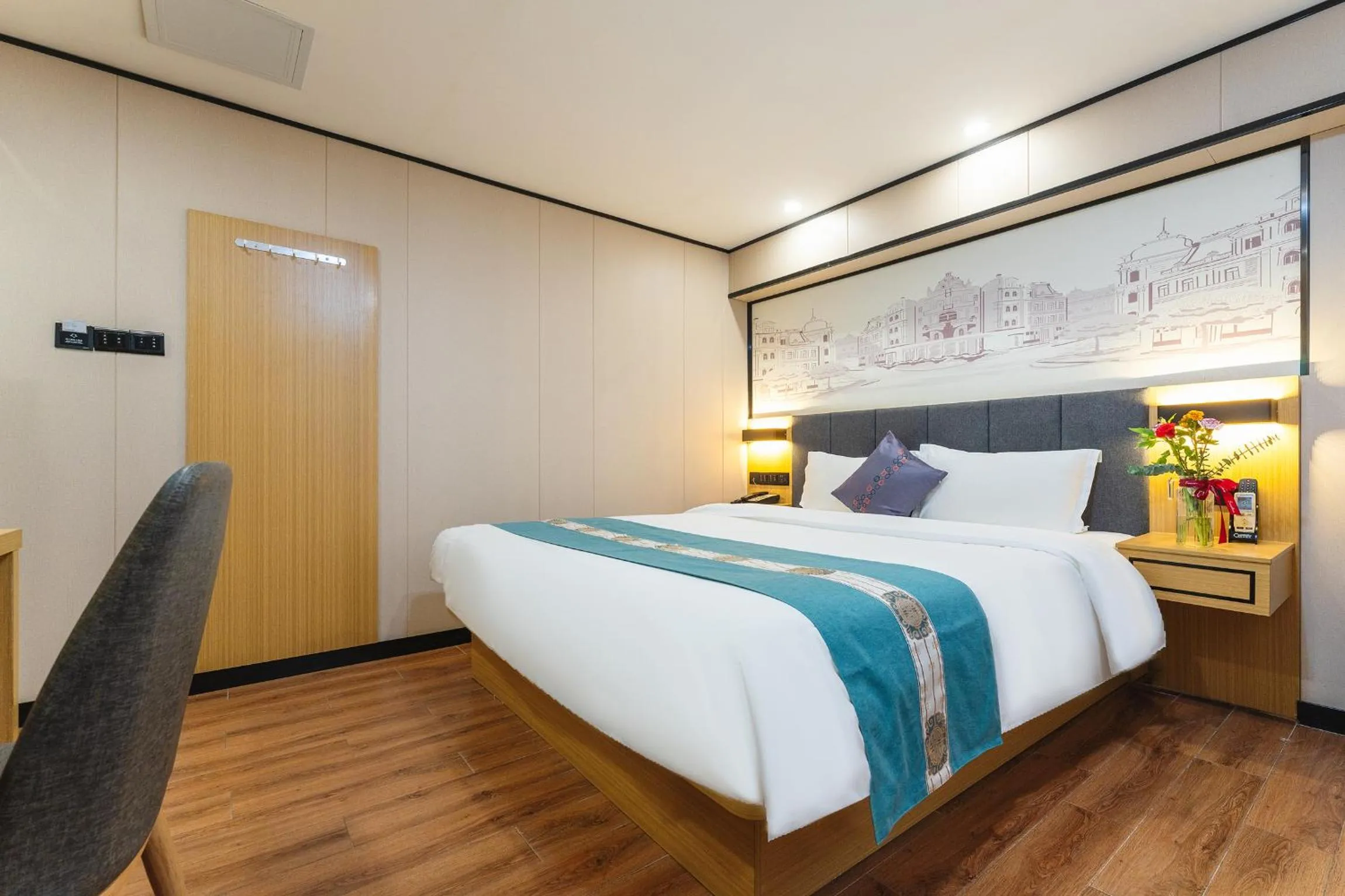 Bed in Amemouillage Inn - Guangzhou Railway Station Xicun Metro Station