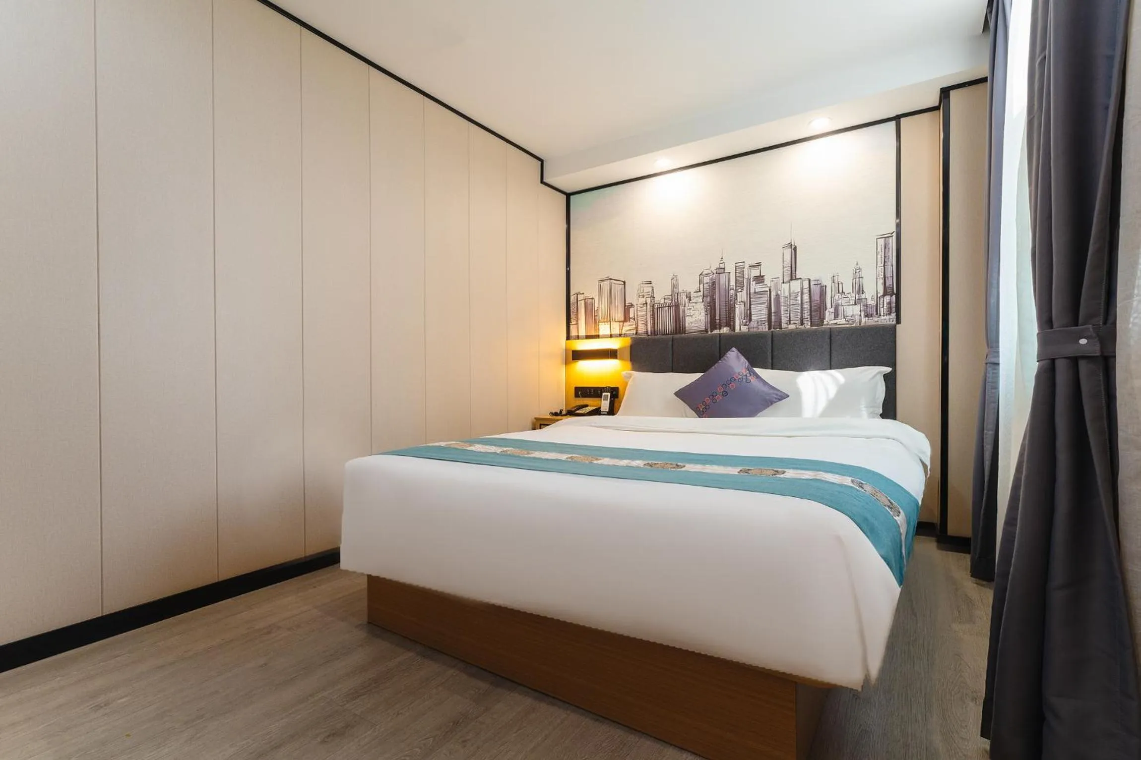 Photo of the whole room, Bed in Amemouillage Inn - Guangzhou Railway Station Xicun Metro Station