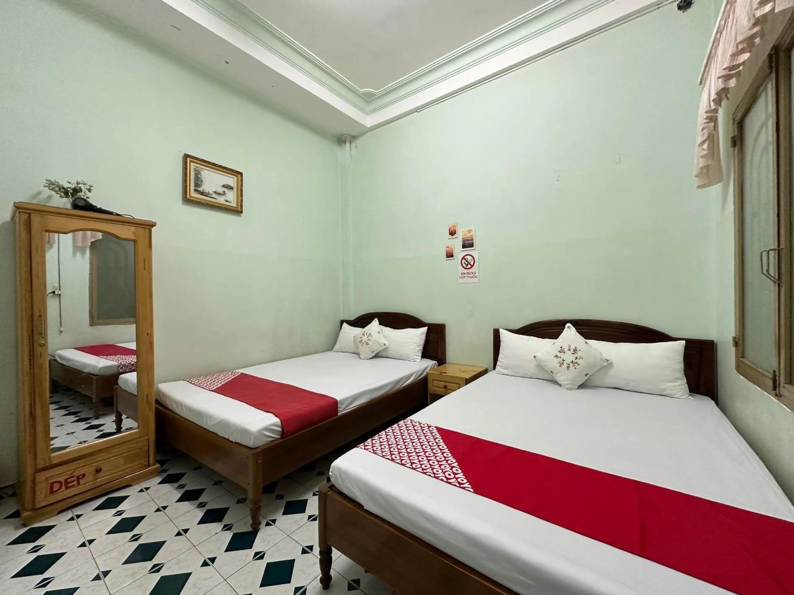 Bedroom, Bed in OYO 1206 Toan Thang Homestay