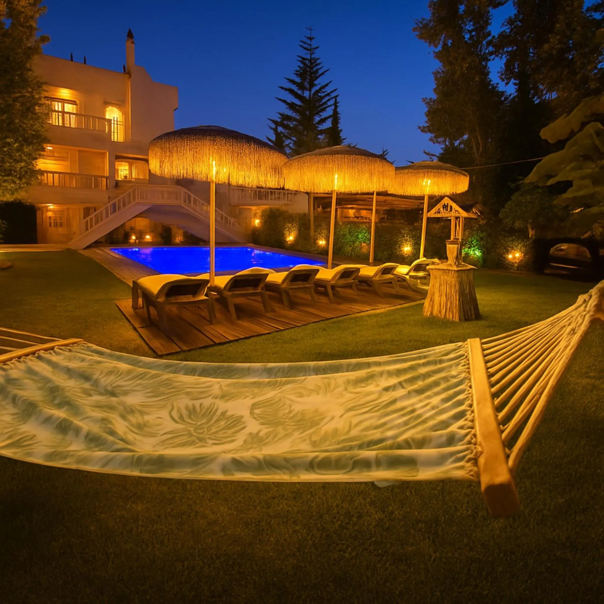 Swimming pool in Villa Small Paradise private pool, jacuzzi, BBQ, complete privacy