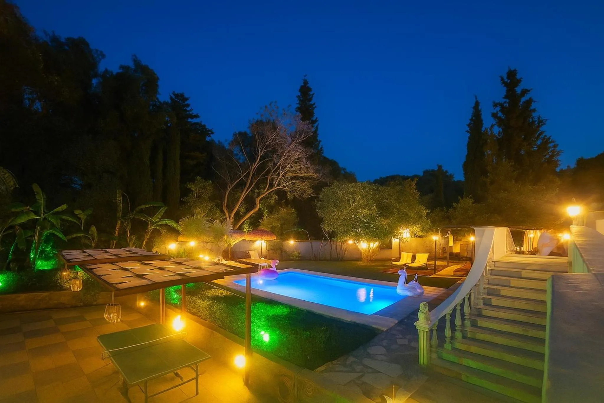 Swimming pool in Villa Small Paradise private pool, jacuzzi, BBQ, complete privacy