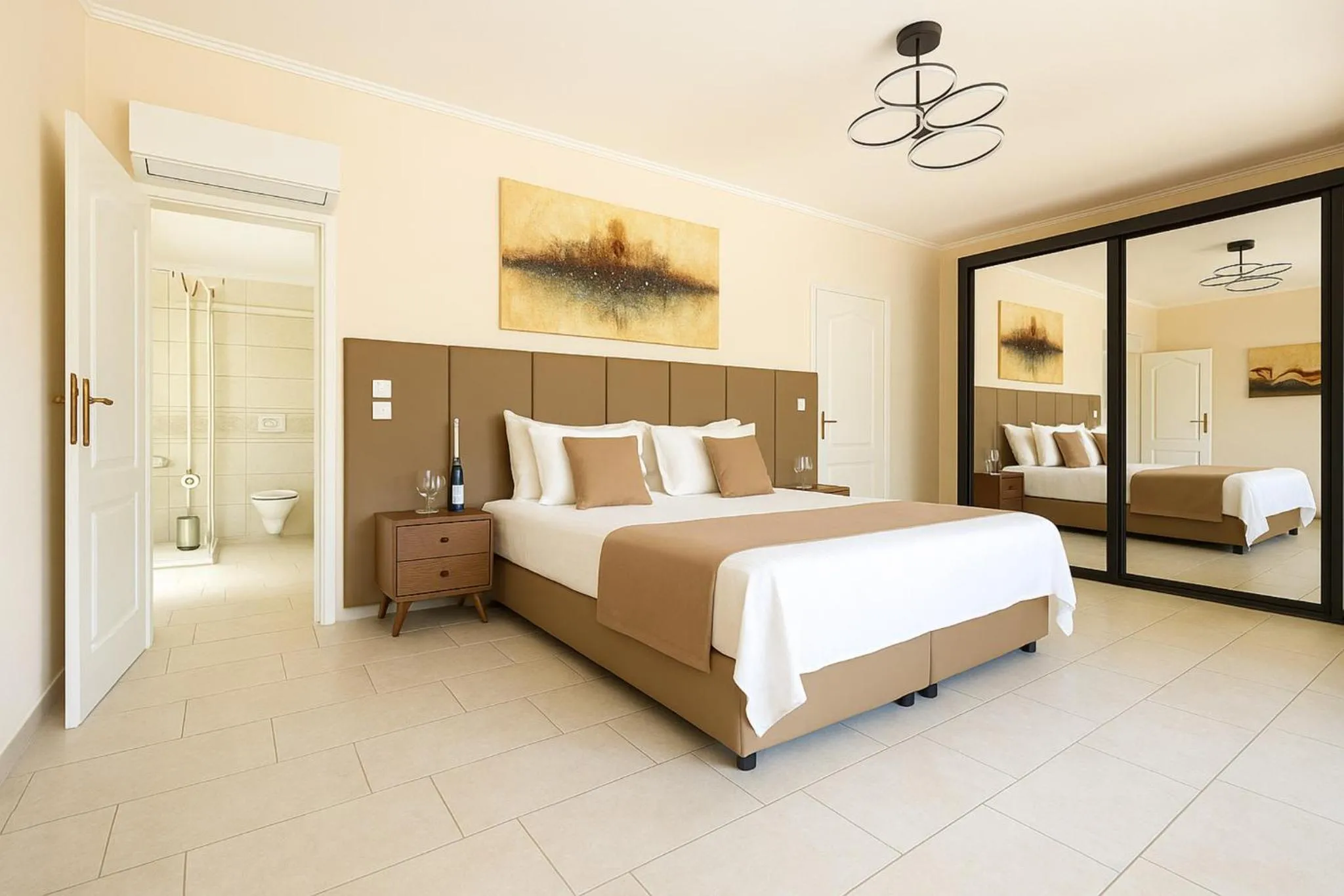 Bedroom, Bed in Villa Small Paradise private pool, jacuzzi, BBQ, complete privacy
