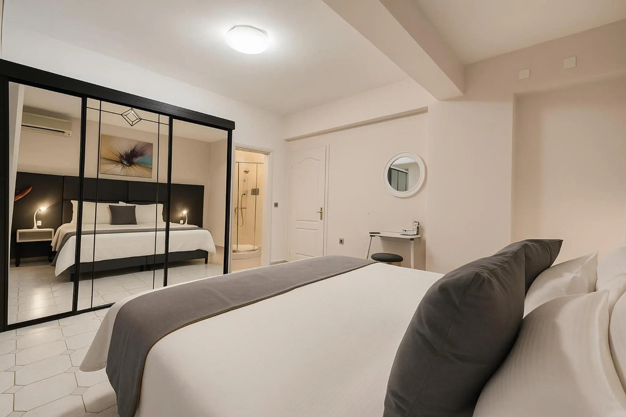 Bedroom, Bed in Villa Small Paradise private pool, jacuzzi, BBQ, complete privacy