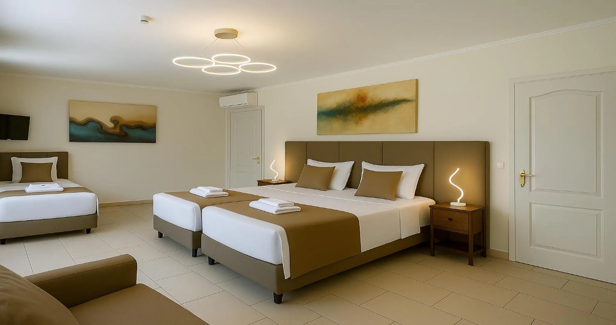 Bedroom, Bed in Villa Small Paradise private pool, jacuzzi, BBQ, complete privacy