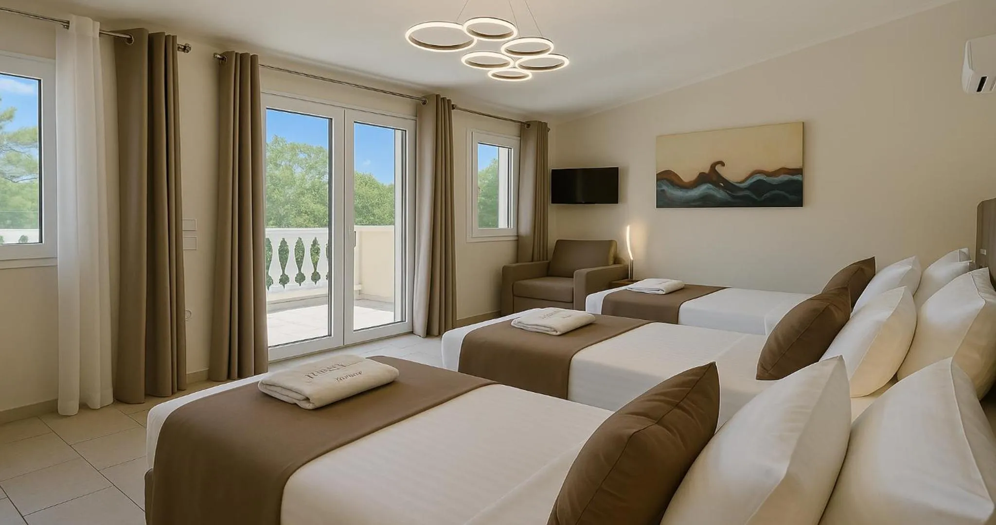 Bedroom, Bed in Villa Small Paradise private pool, jacuzzi, BBQ, complete privacy