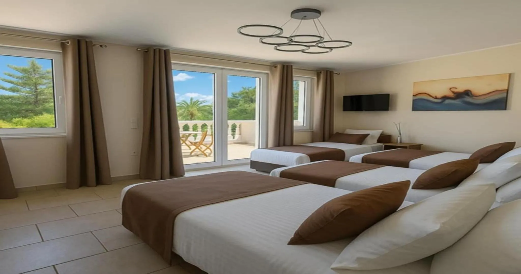 Bedroom, Bed in Villa Small Paradise private pool, jacuzzi, BBQ, complete privacy