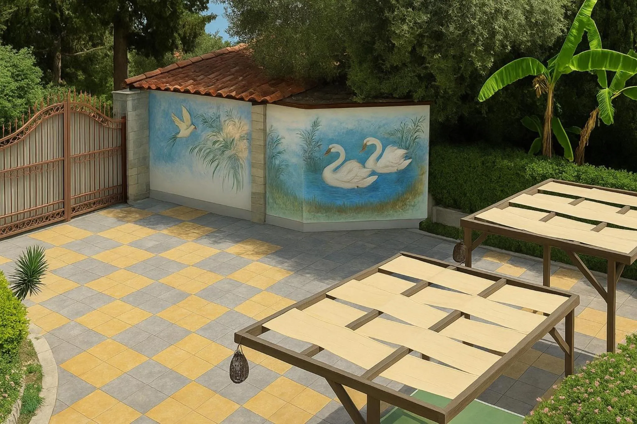 Parking in Villa Small Paradise private pool, jacuzzi, BBQ, complete privacy