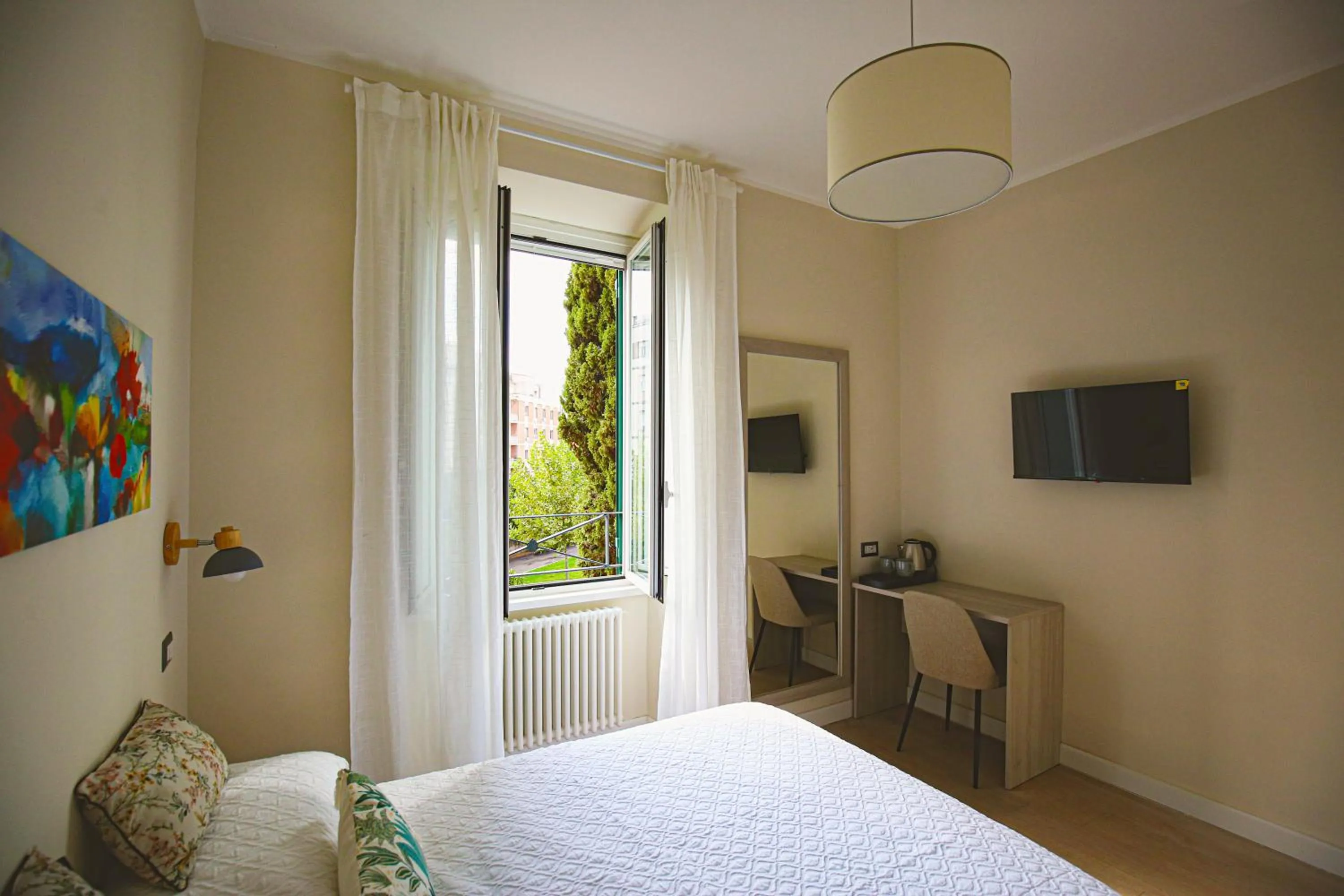 Bedroom, Bed in Colosseum Maison