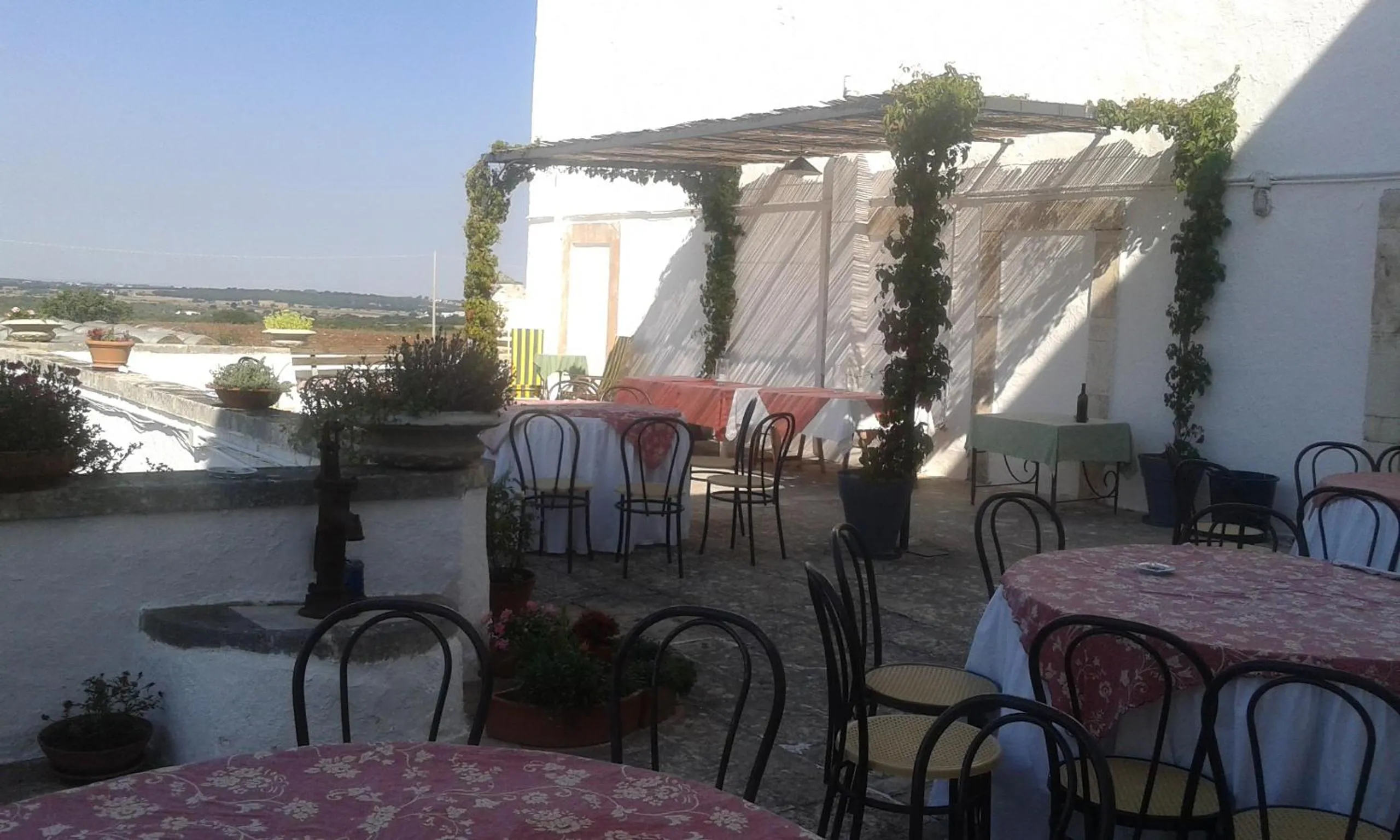 Patio in Masseria Murgia Albanese