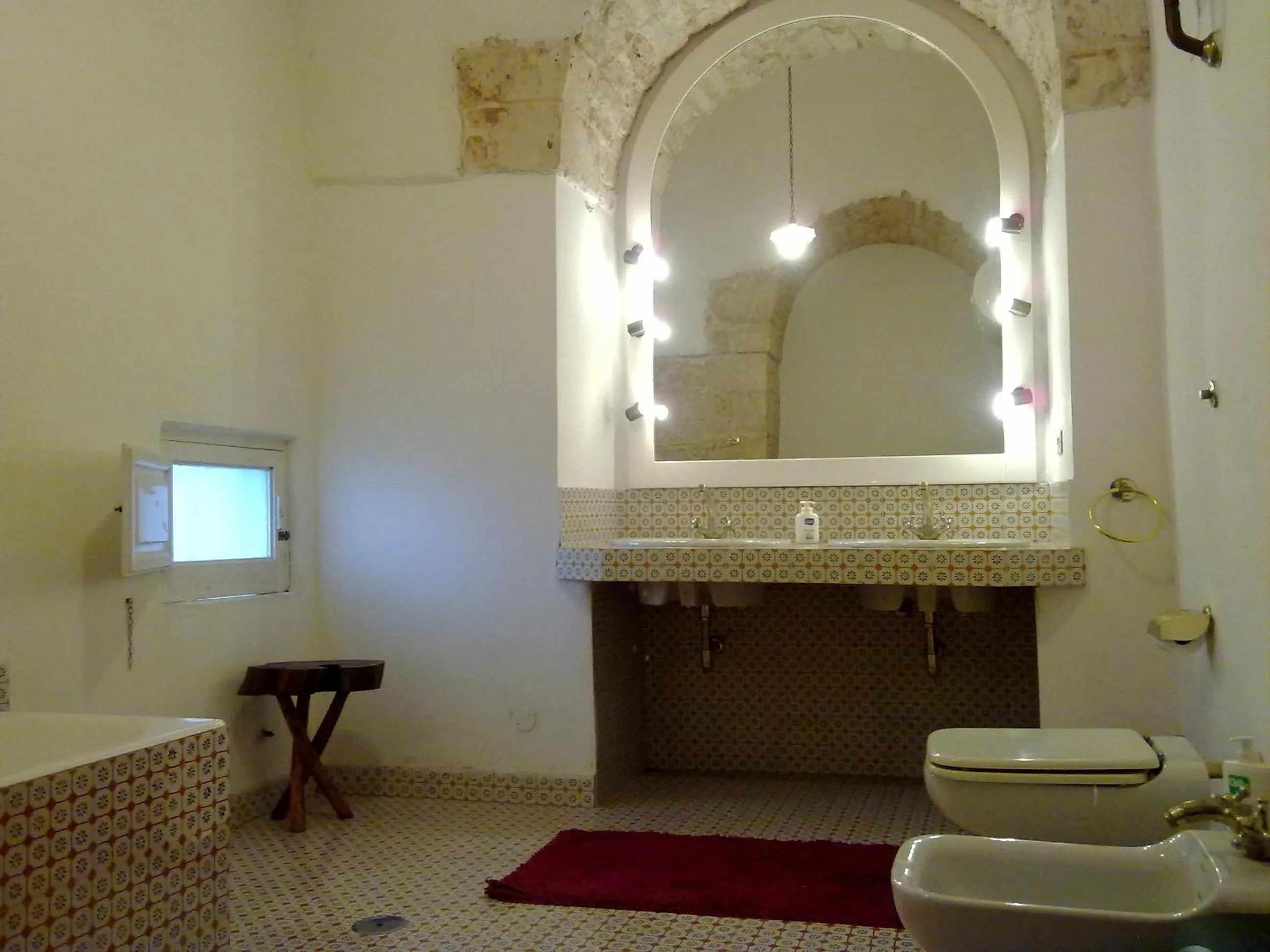 Bathroom in Masseria Murgia Albanese