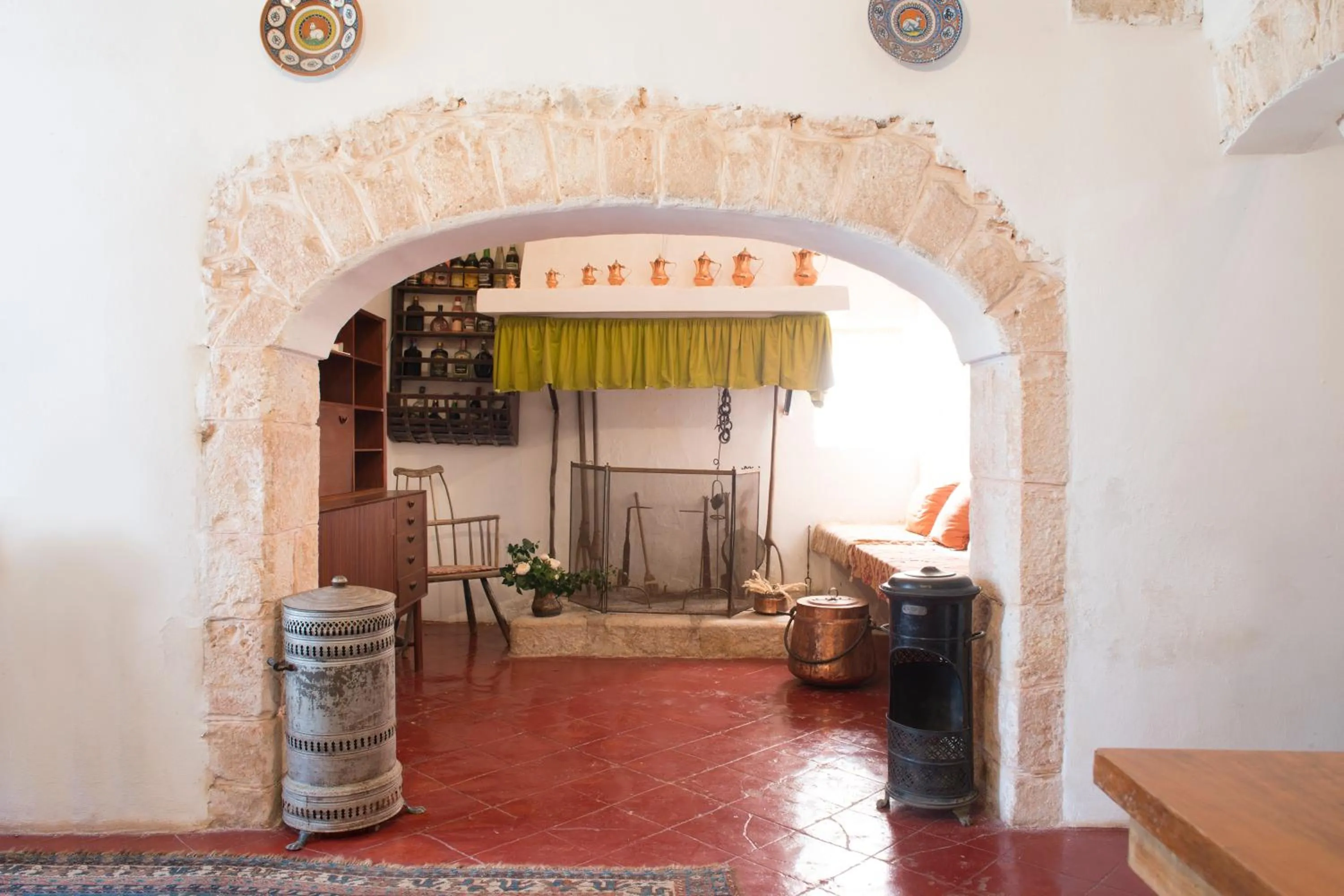 Living room in Masseria Murgia Albanese