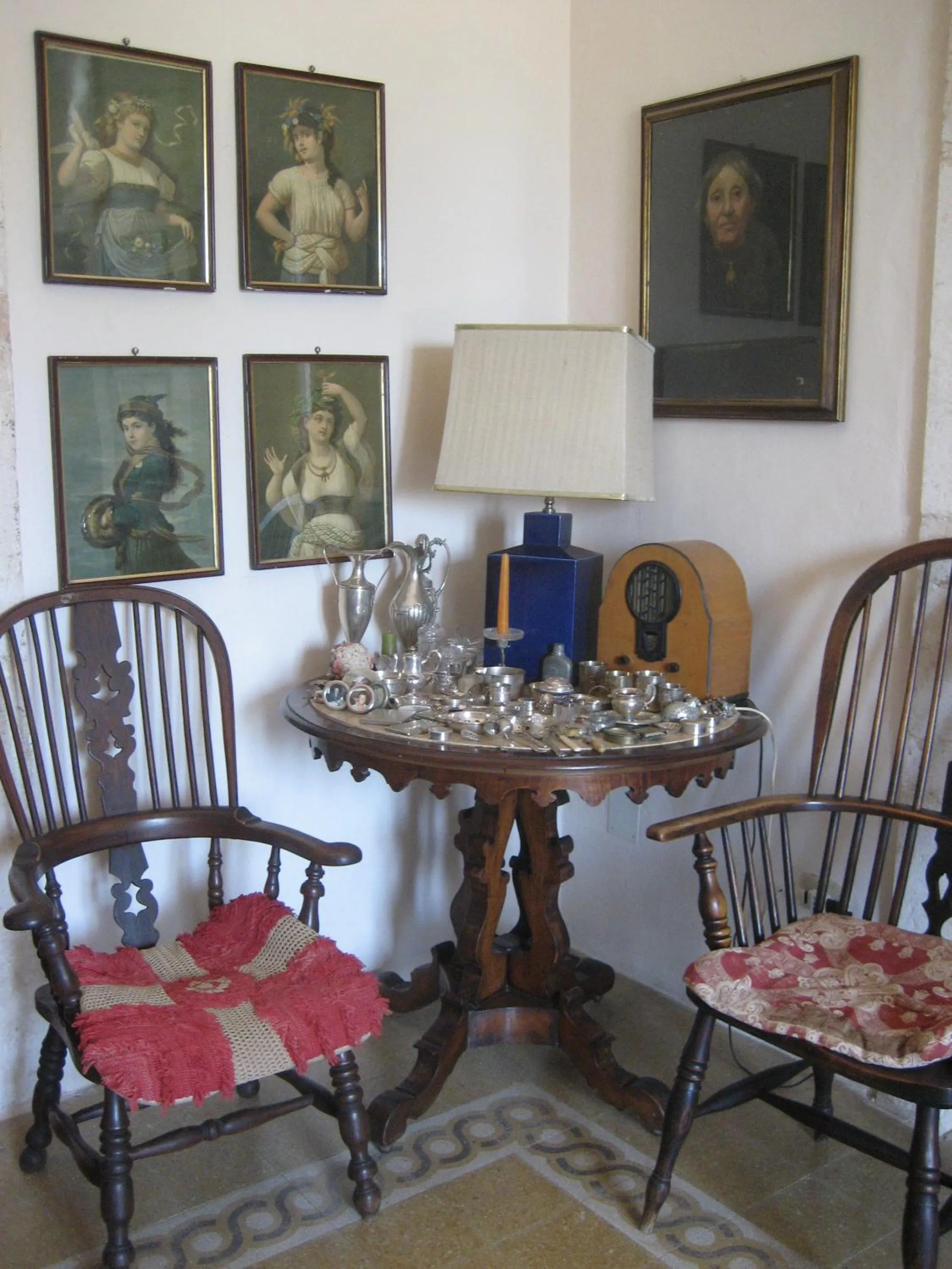 Living room in Masseria Murgia Albanese