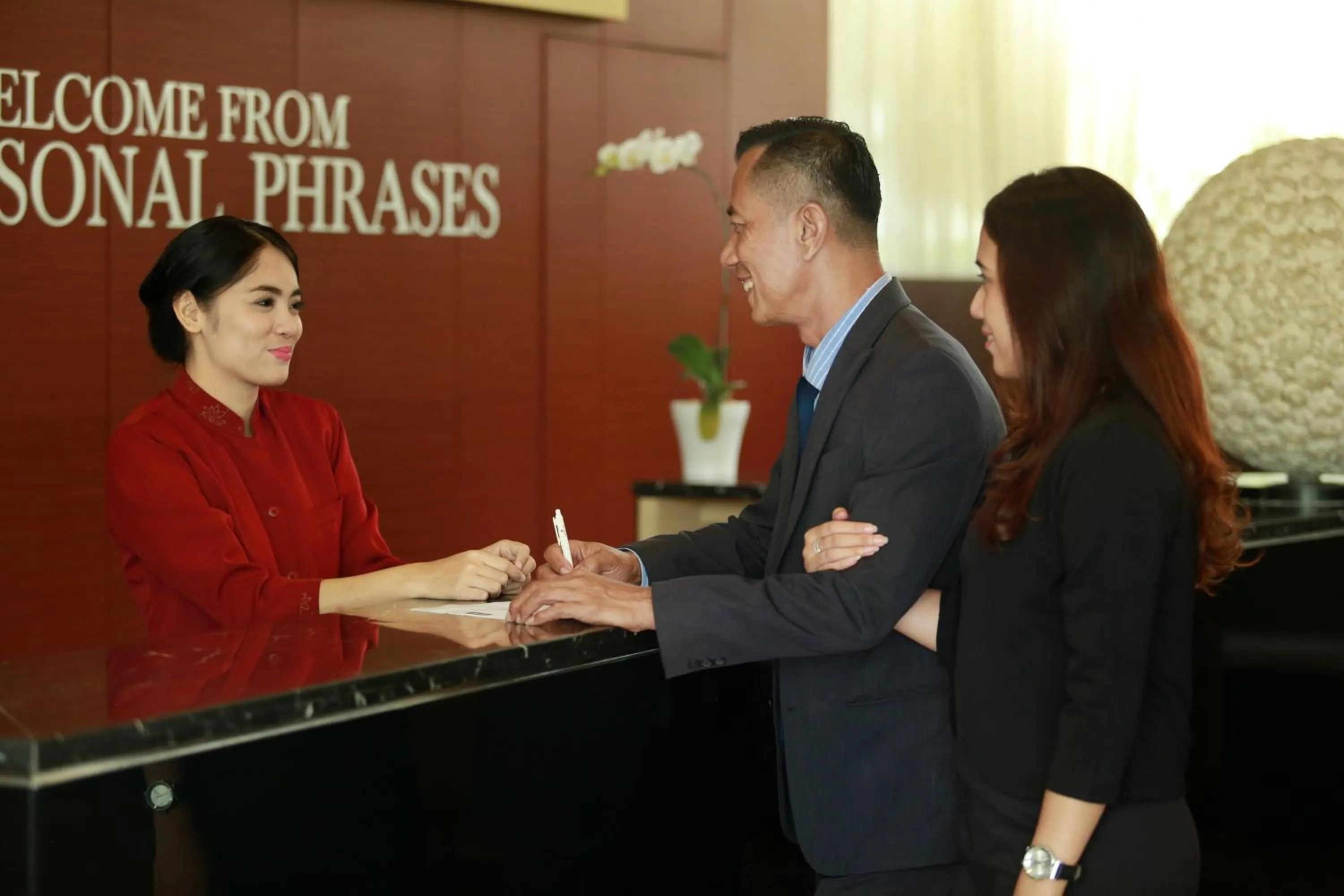Staff in Kyriad Hotel Airport Jakarta