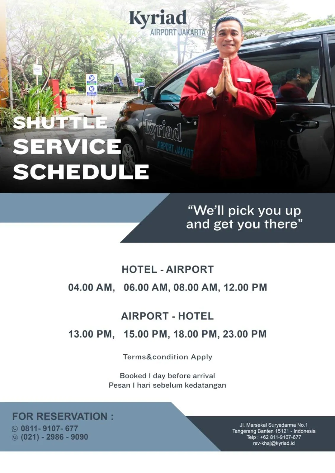 Property building in Kyriad Hotel Airport Jakarta