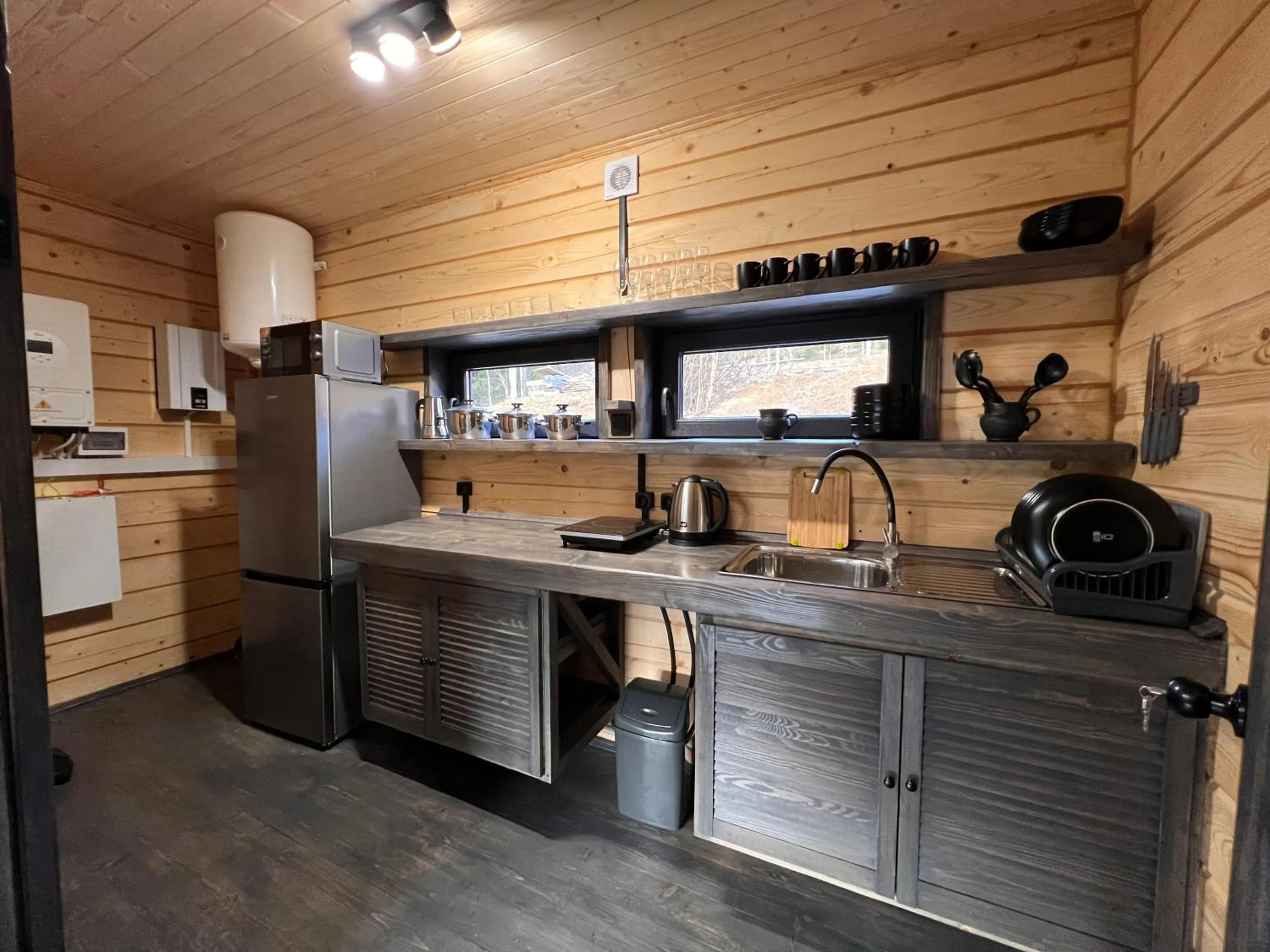 Kitchen or kitchenette in Kozichky Guest House