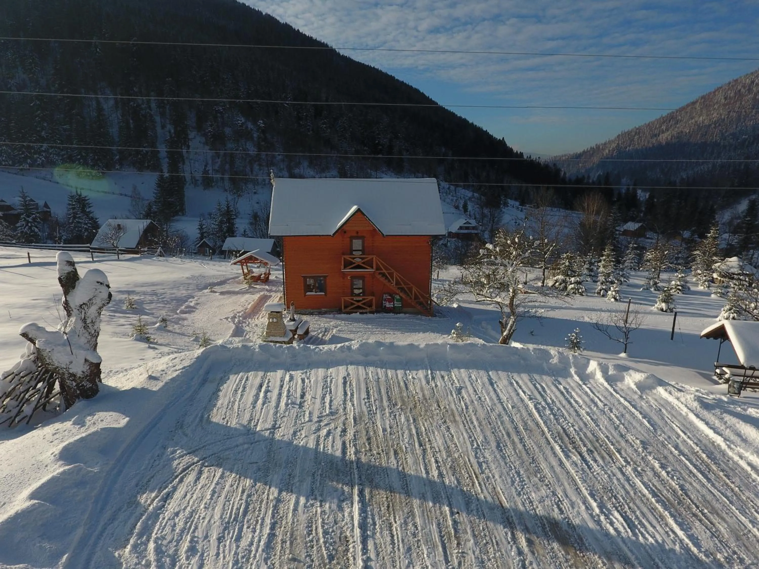 Natural landscape in Kozichky Guest House