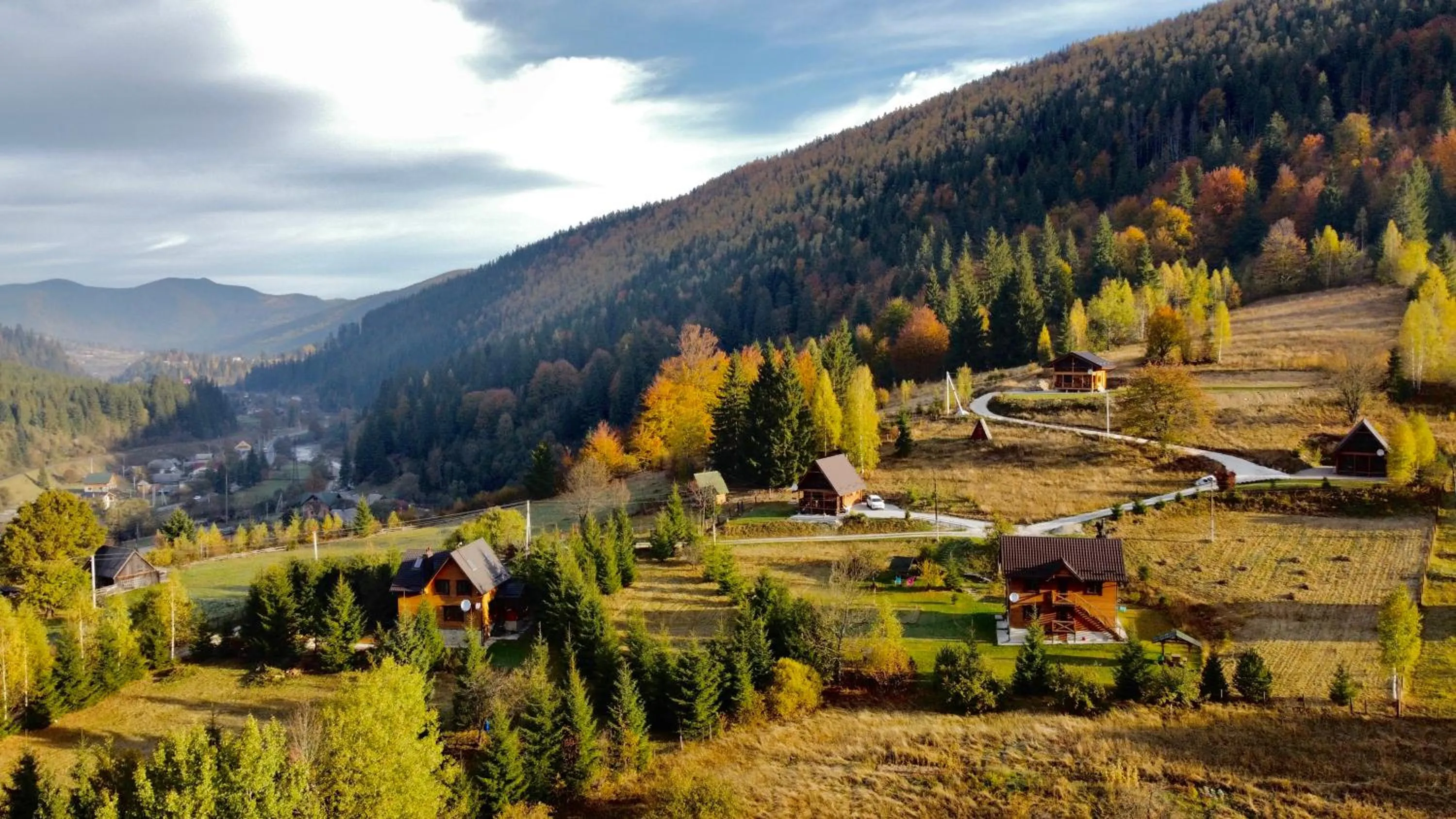 Natural landscape in Kozichky Guest House