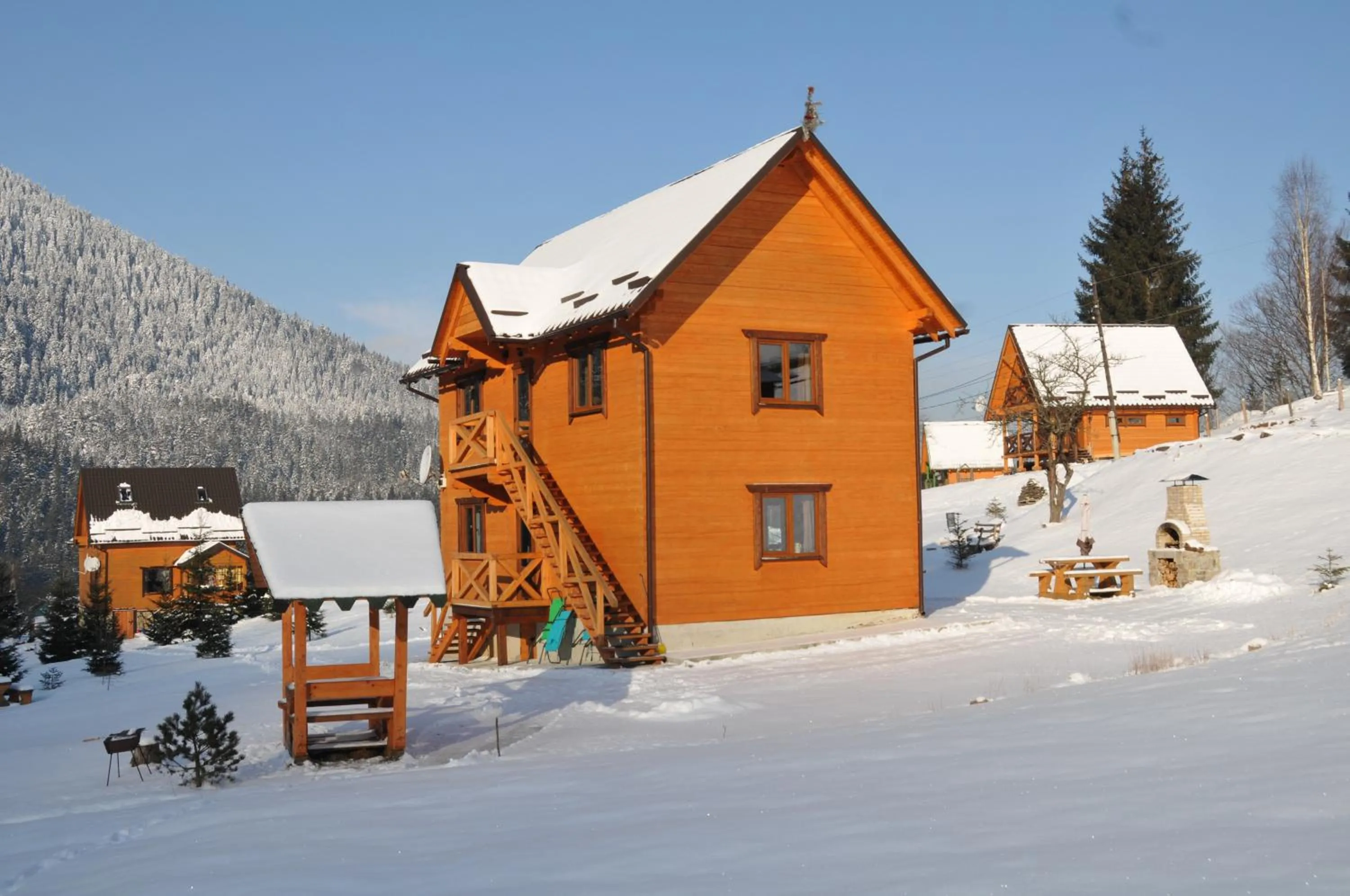Natural landscape in Kozichky Guest House