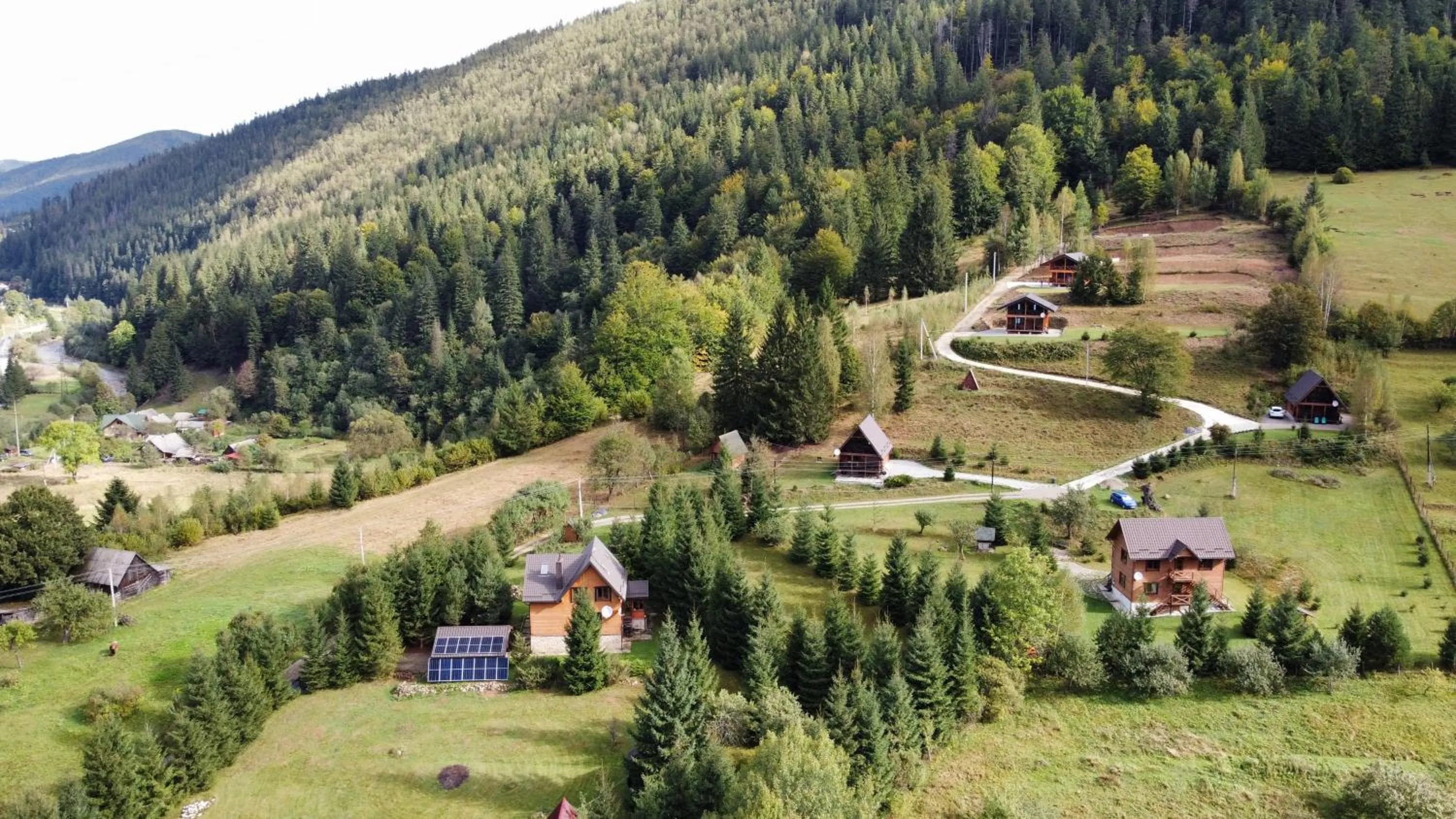 Natural landscape in Kozichky Guest House