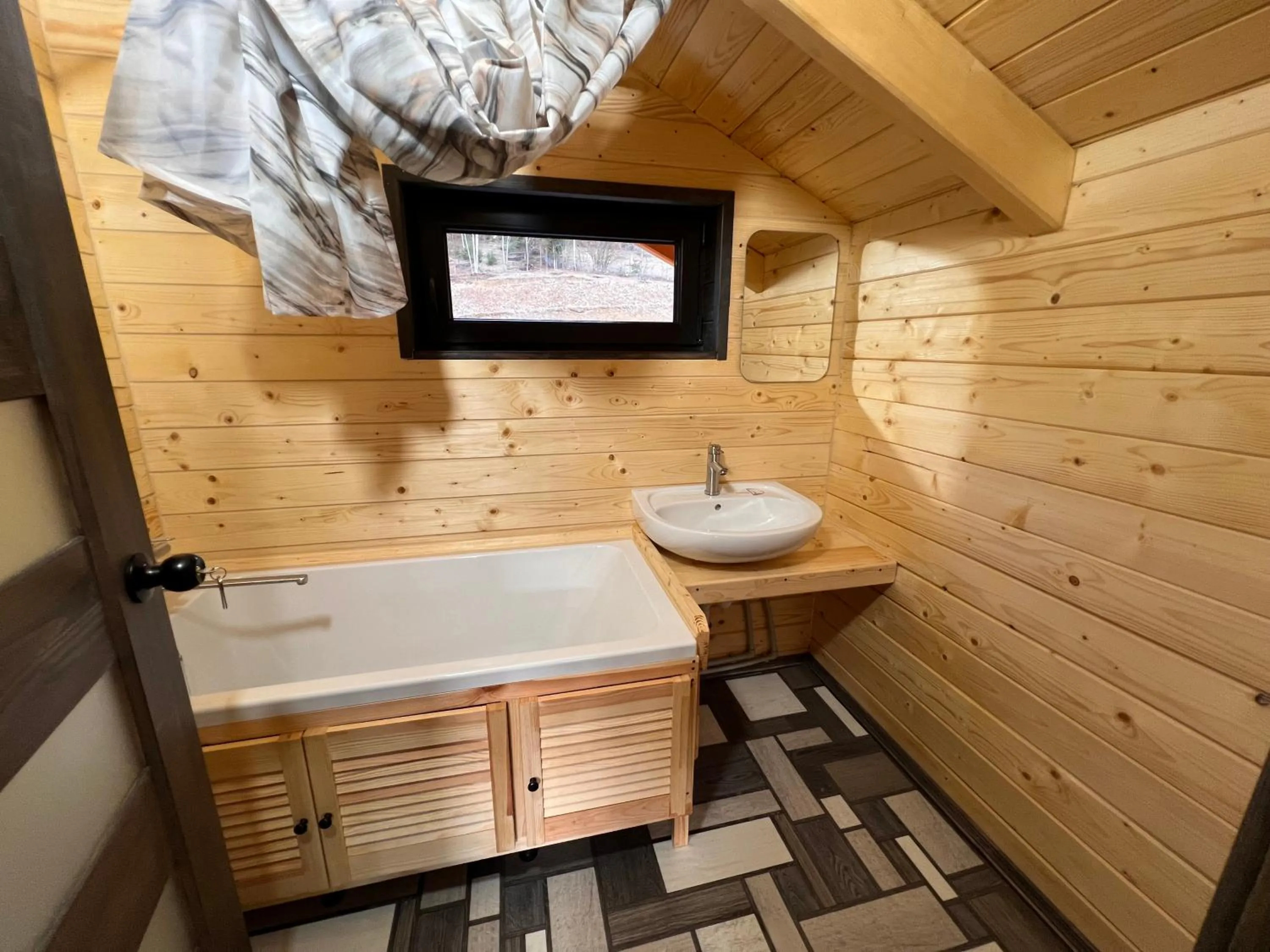 Bathroom in Kozichky Guest House