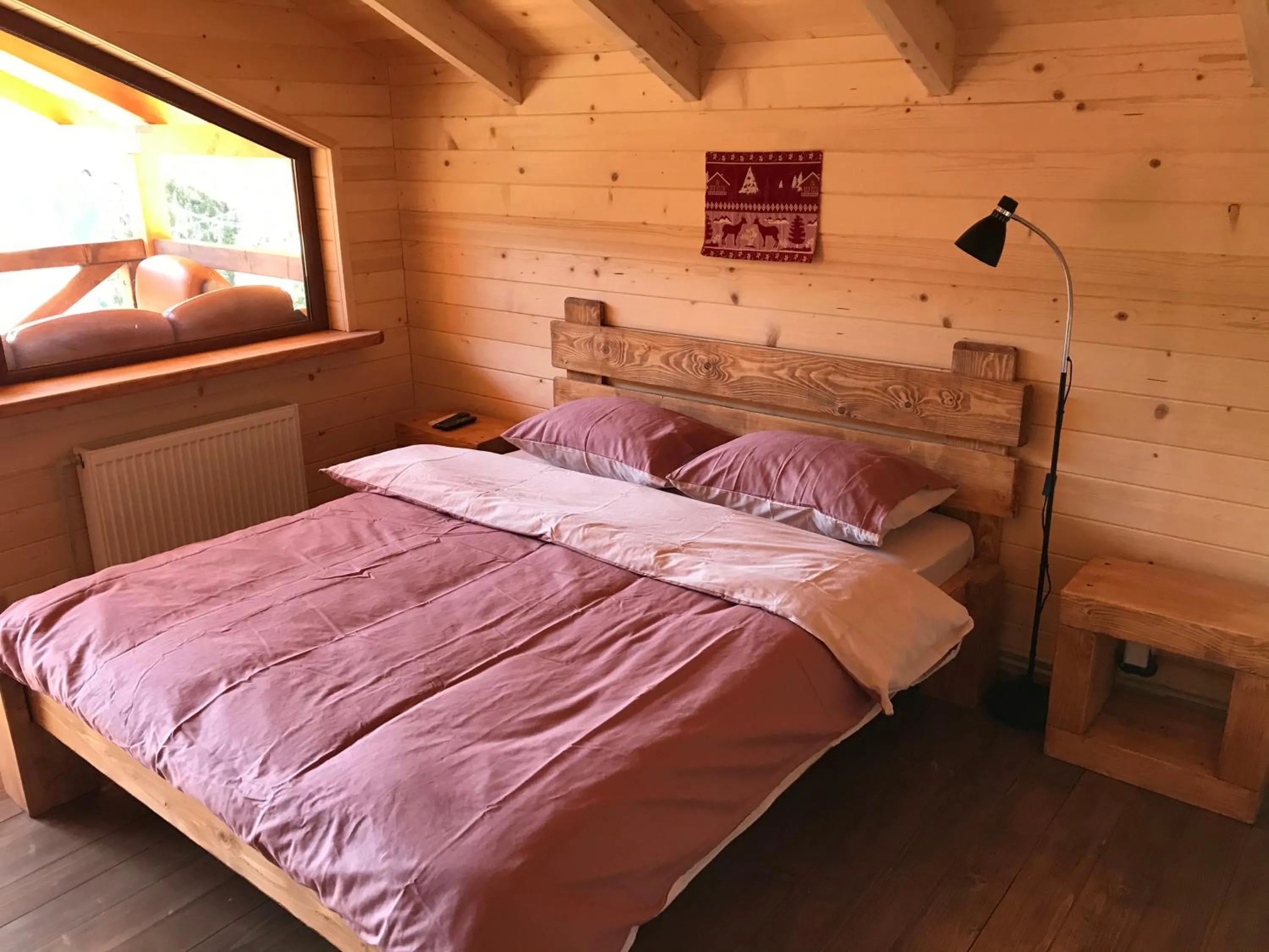 Bed in Kozichky Guest House