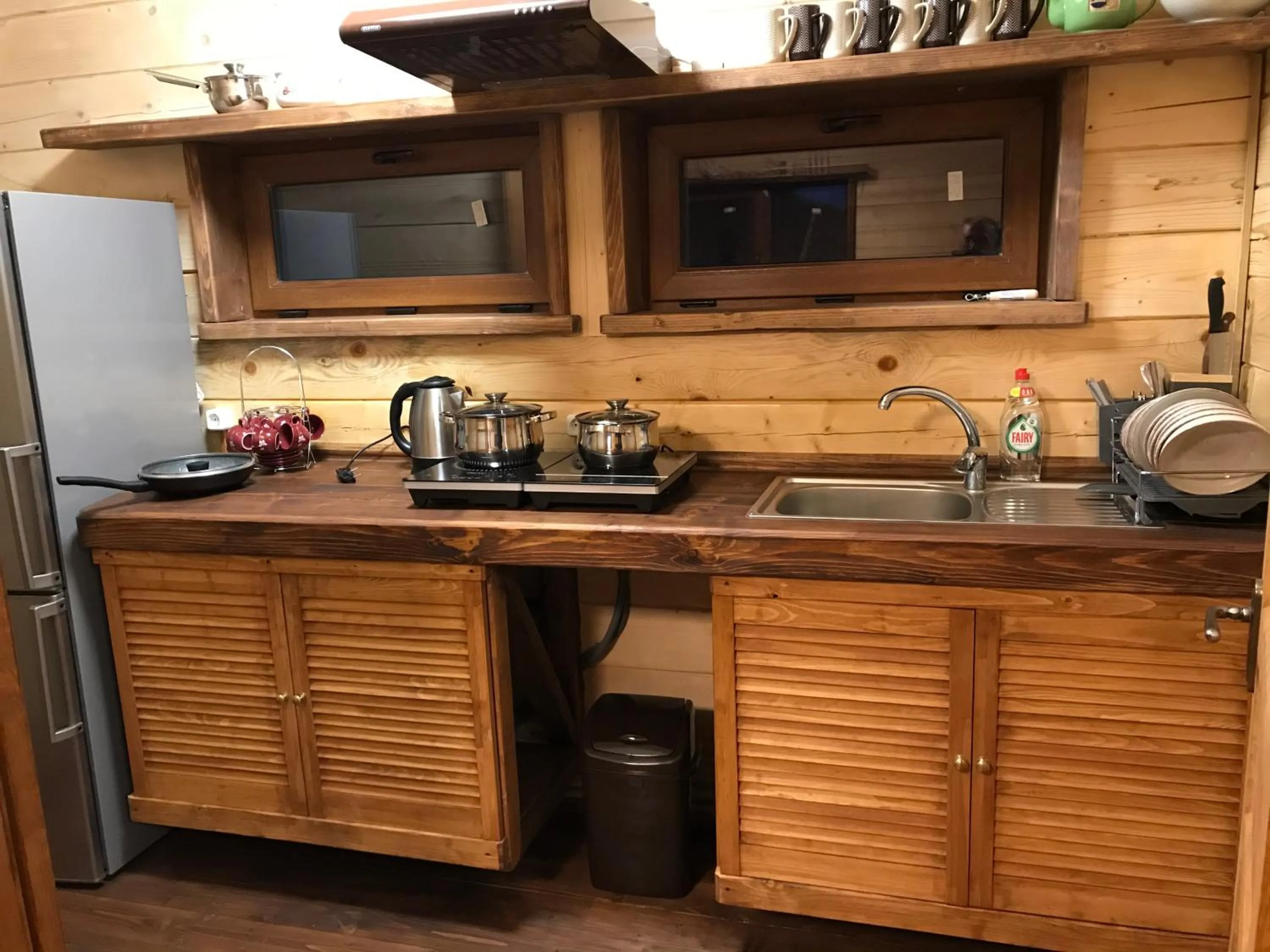 Kitchen or kitchenette in Kozichky Guest House
