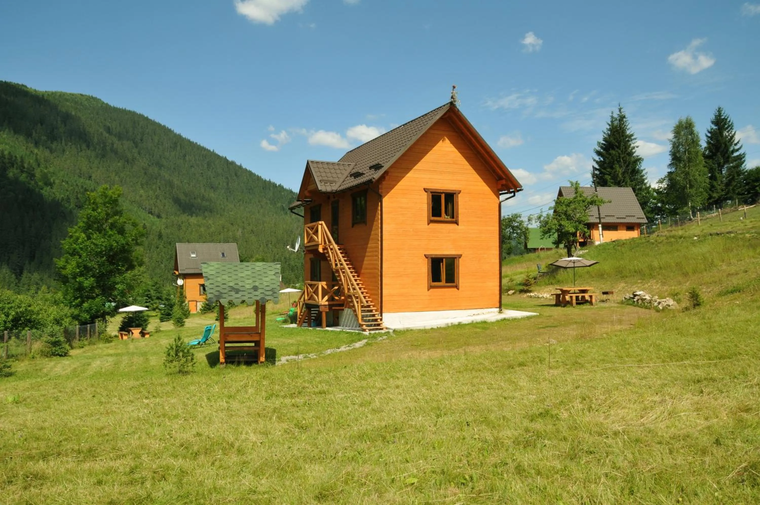 Natural landscape in Kozichky Guest House
