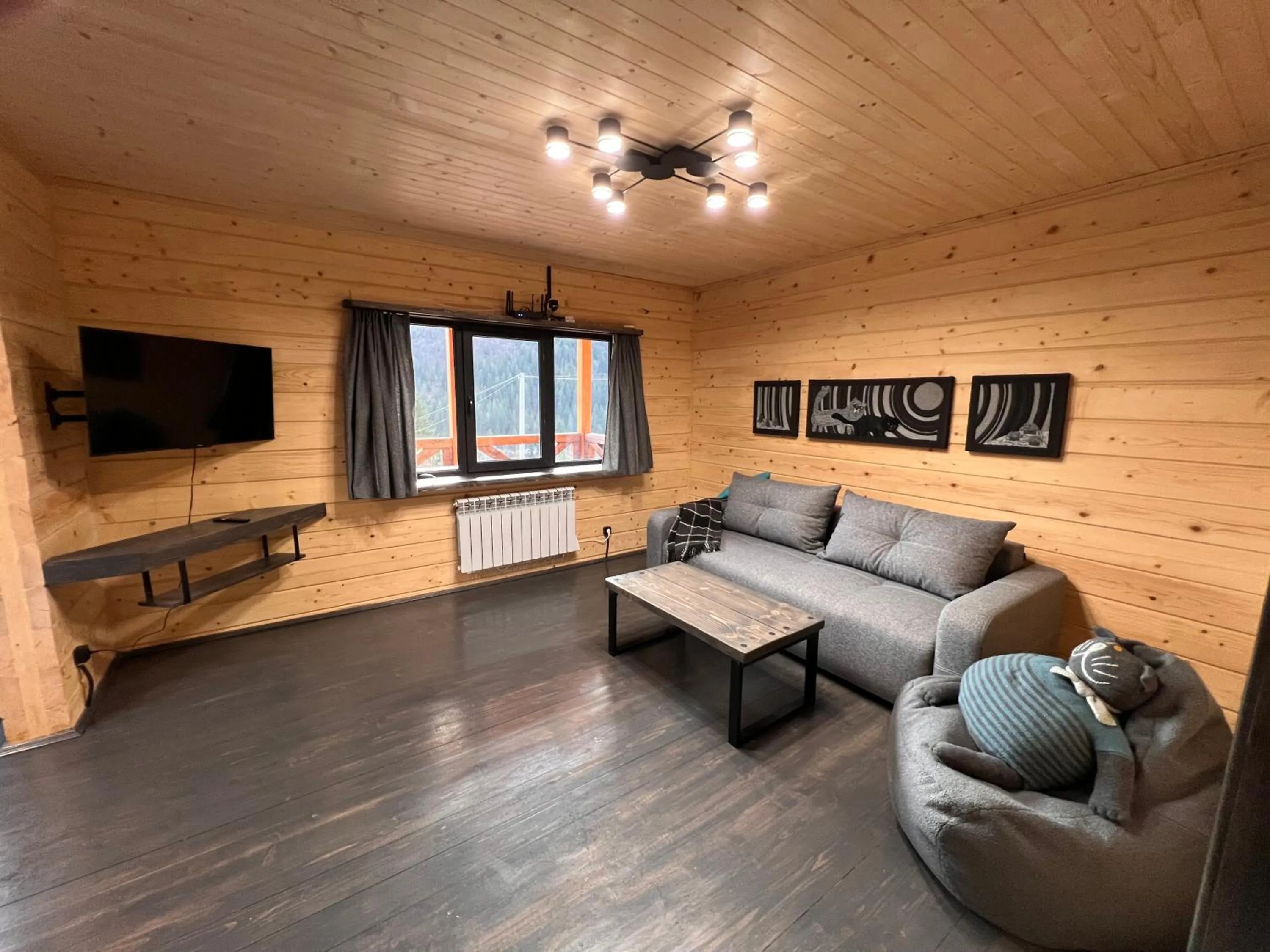 Living room in Kozichky Guest House