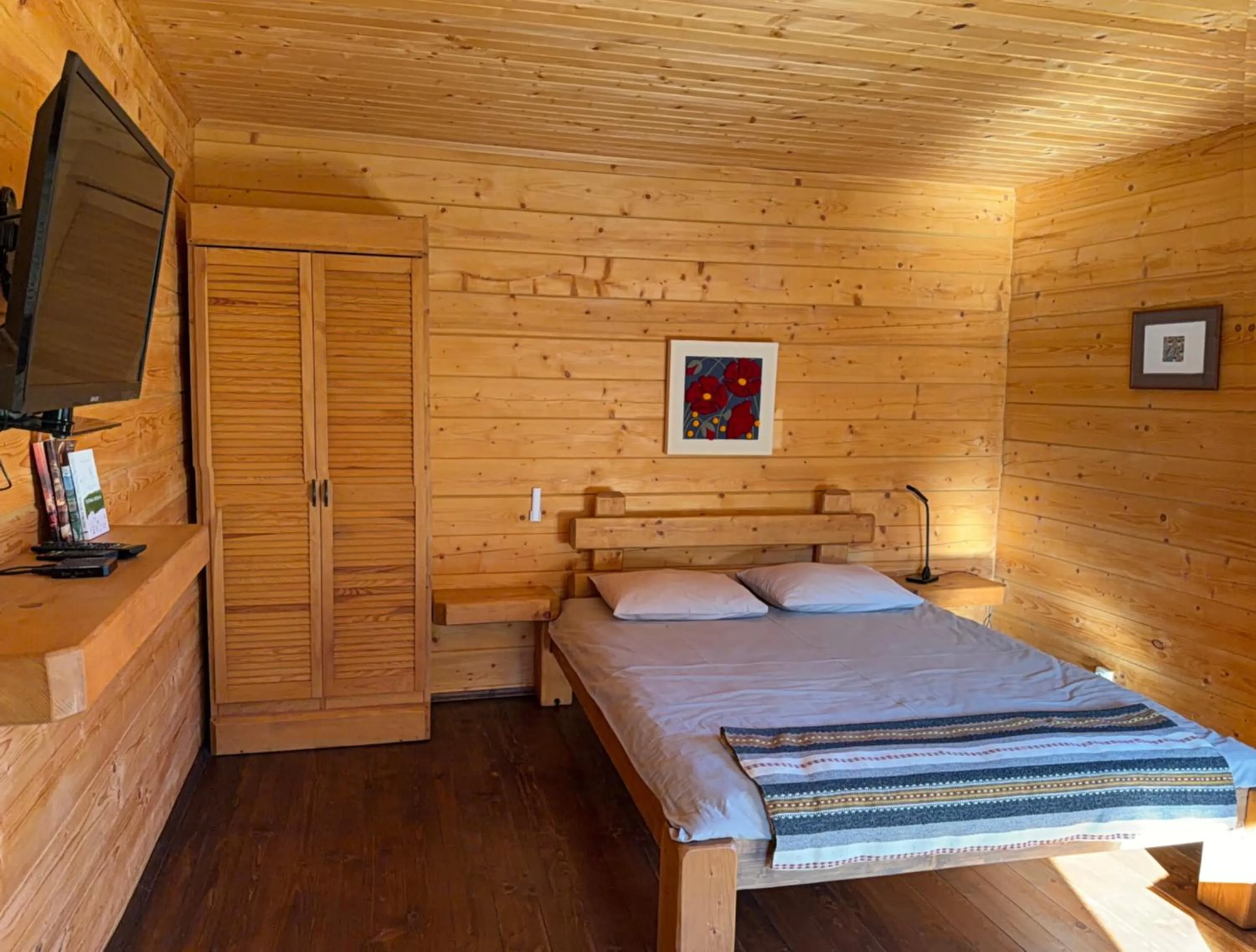 Bed in Kozichky Guest House